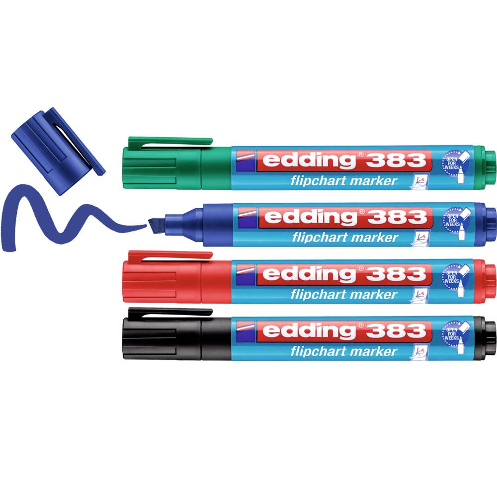 Edding 4-383-4-2 Flipchartmarker 1 St.