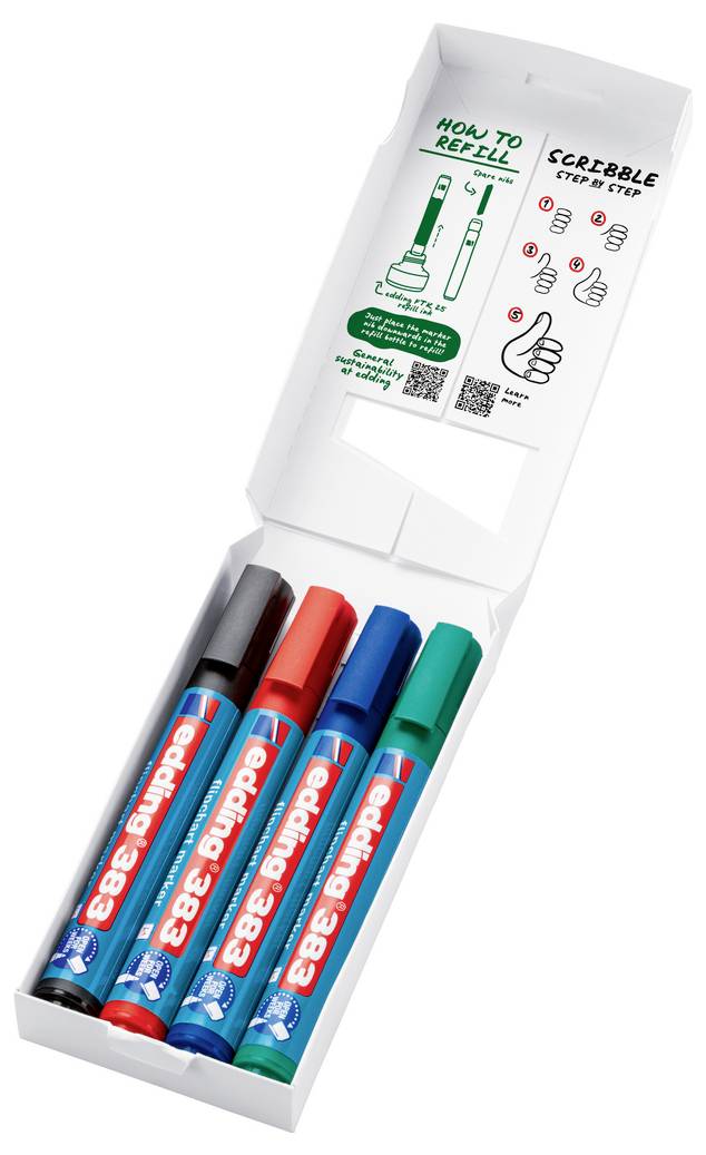 Edding 4-383-4-2 Flipchartmarker