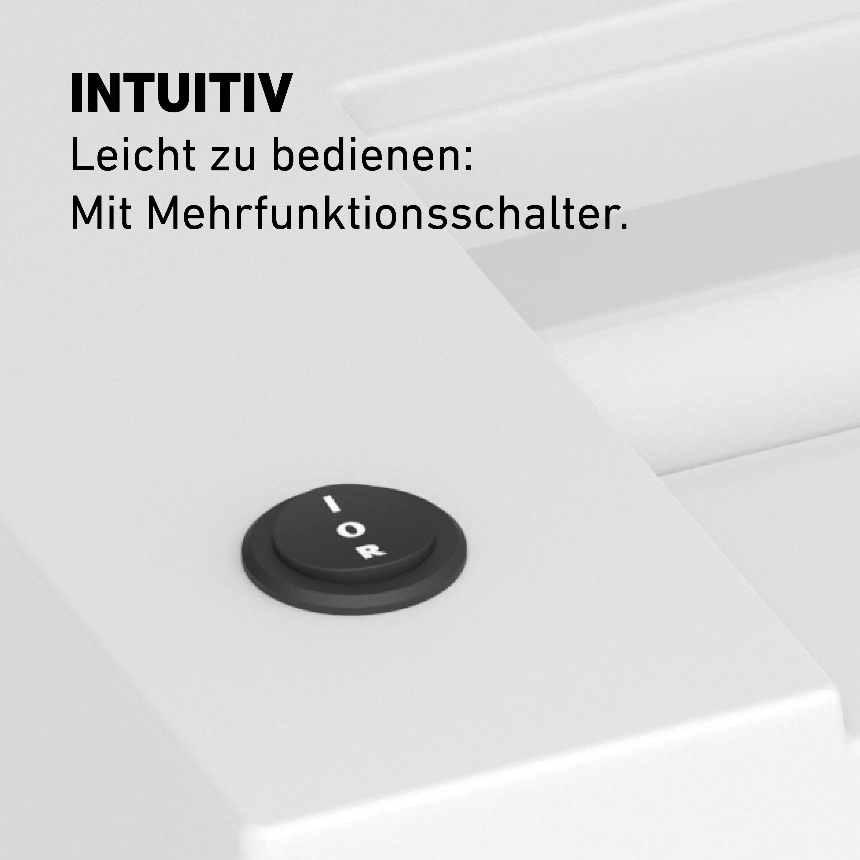 Ideal Office Shredcat 8200 CC 4 x 40mm Aktenvernichter 14 Blatt Partikelschnitt 4 x 40mm P-4 21l Vernichtet auch Büroklammern