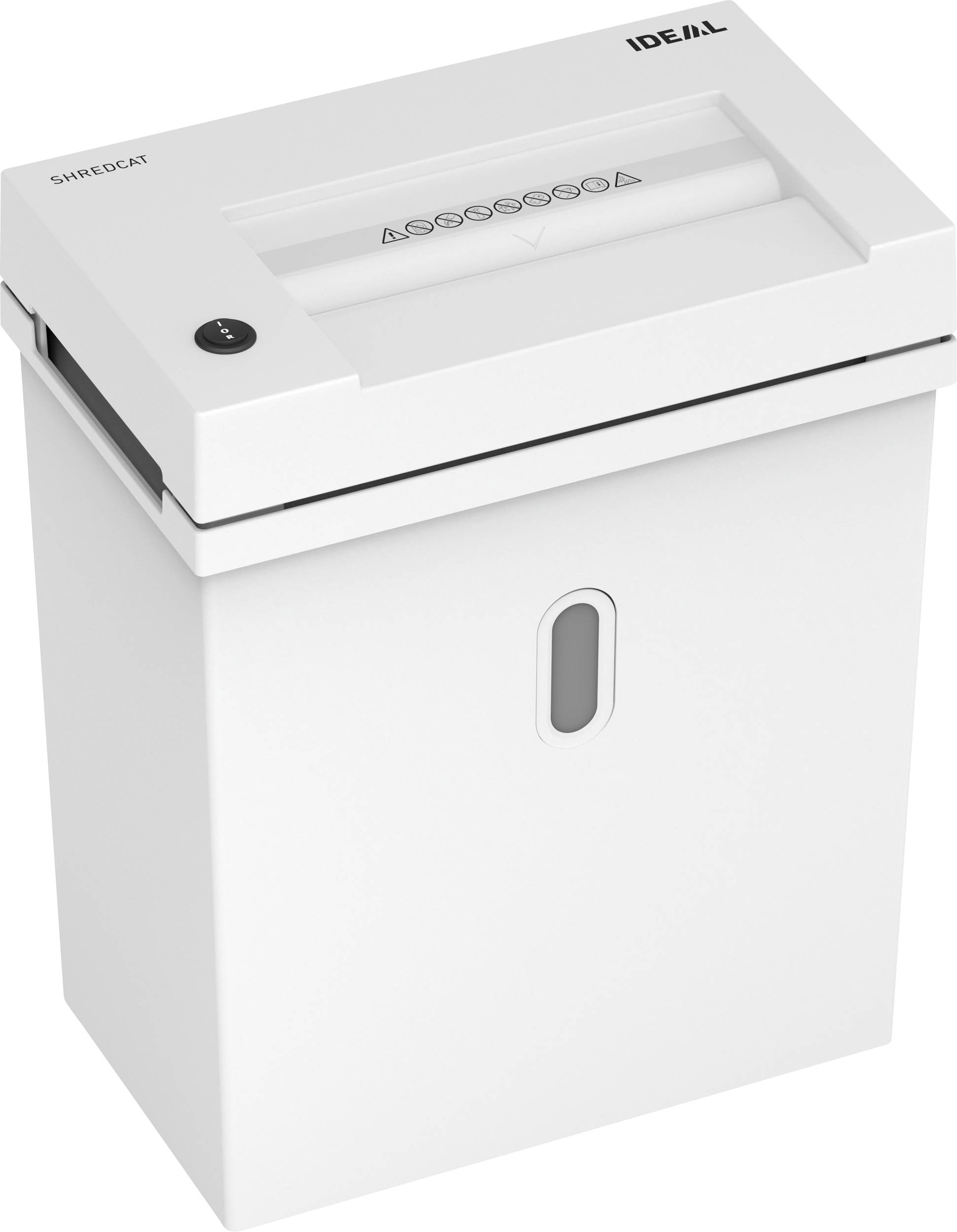 Ideal Office Shredcat 8200 CC 2 x 12 mm Aktenvernichter 12 Blatt Partikelschnitt 2 x 12 mm P-5 21 l