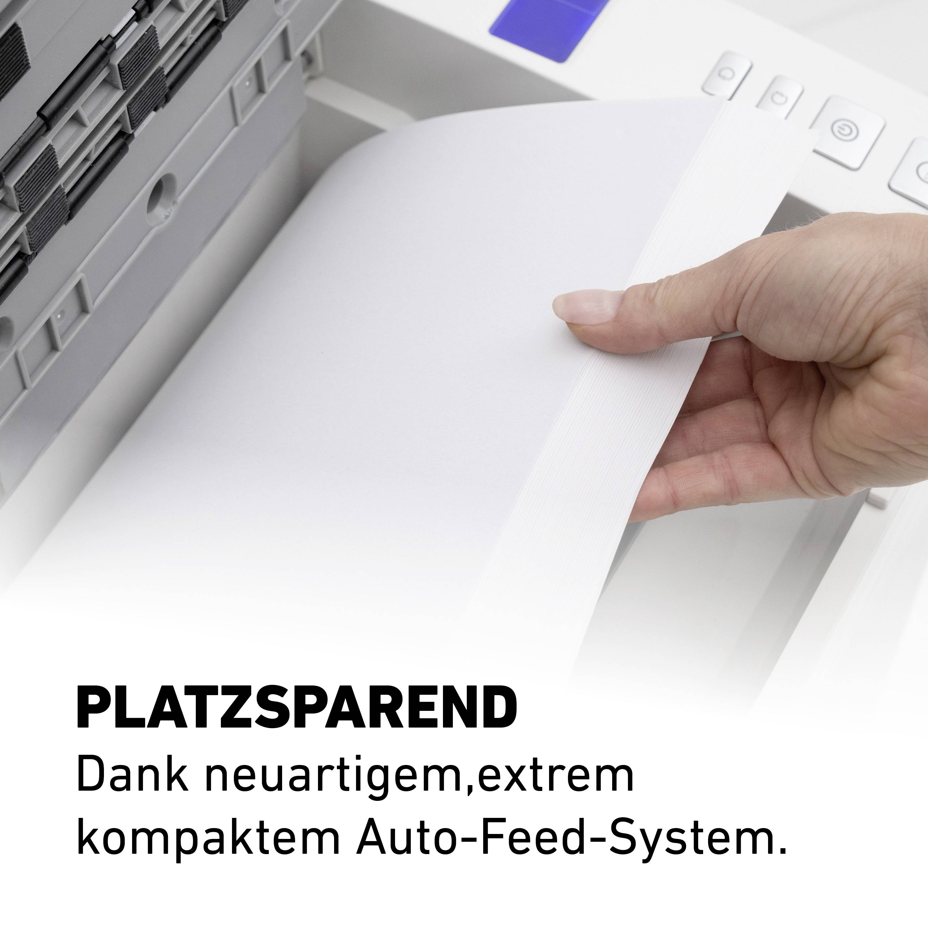 Ideal Office Auto-Feed-Aktenvernichter IDEAL Shredcat 8292 CC 4x10mm Aktenvernichter 200 Blatt Partikelschnitt 4 x 10mm P-4 26l