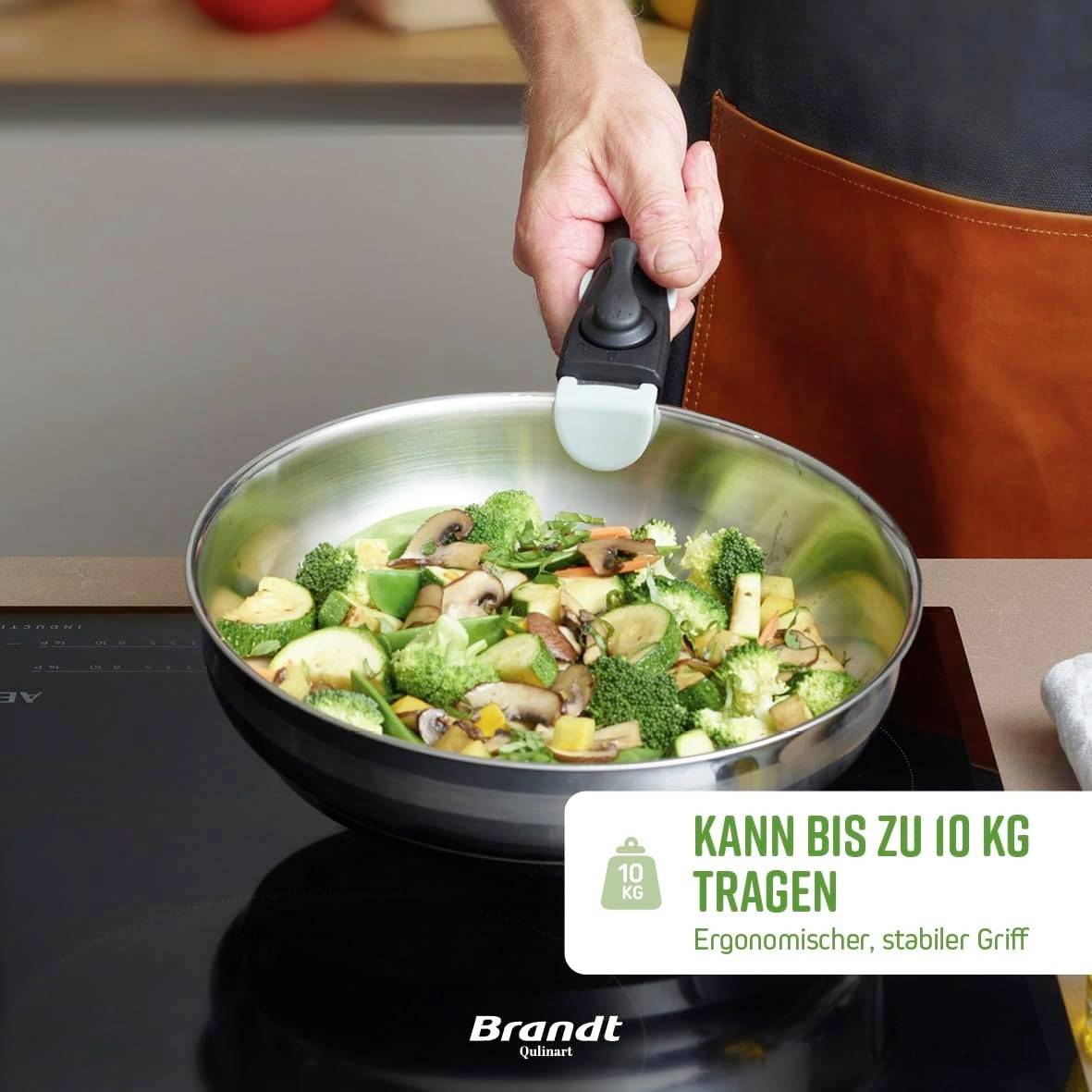 Qulinart by Brandt 194-002Pfannen-Set 3teilig