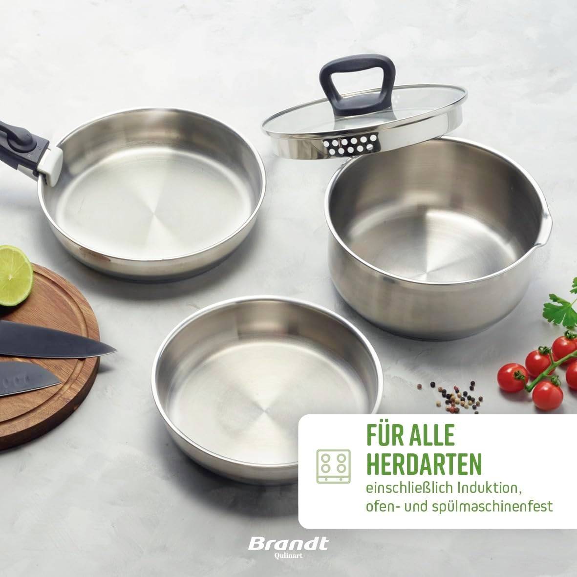 Qulinart by Brandt 194-005 Topf-Set