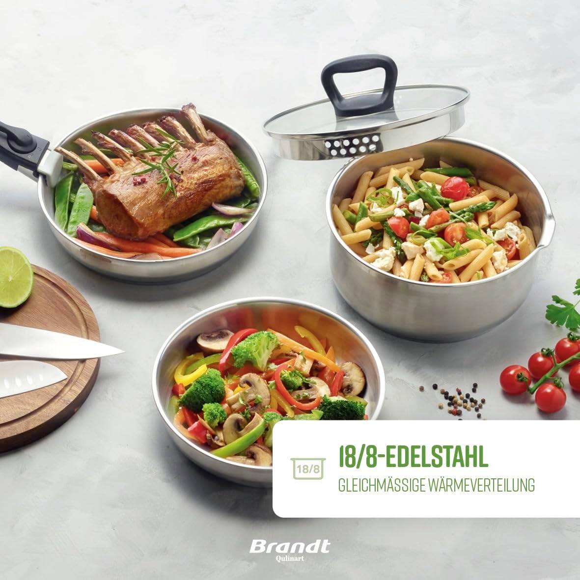 Qulinart by Brandt 194-005 Topf-Set
