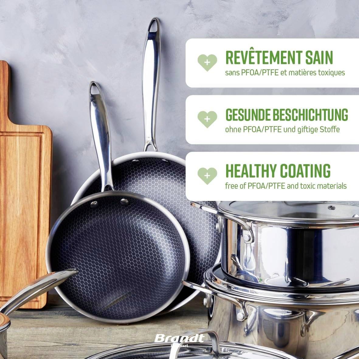 Qulinart by Brandt 194-018Pfanne 280mm