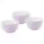 Qdesign 125mm Salatschüssel 3er Set Melamin Lavendel 190-048 Qdesign 125mm Salatschüssel 3er Set Melamin Lavendel 190-048