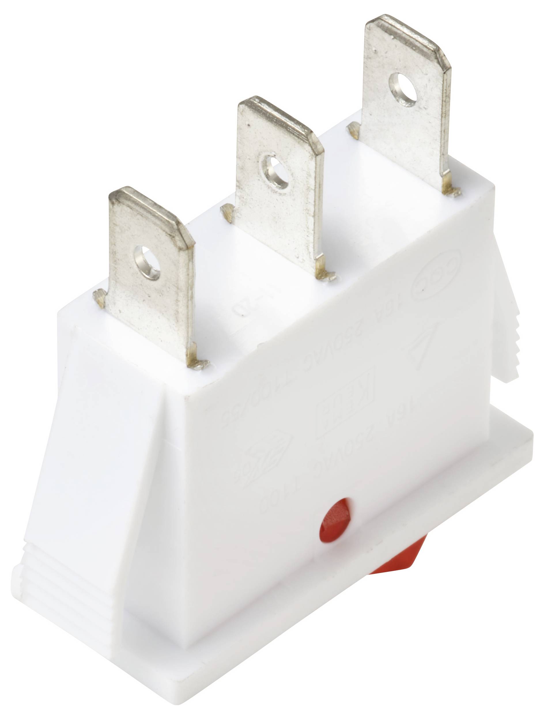 TRU COMPONENTS TC-13599548 Wippschalter 250 V/AC 16A 1 x Aus/Ein rastend