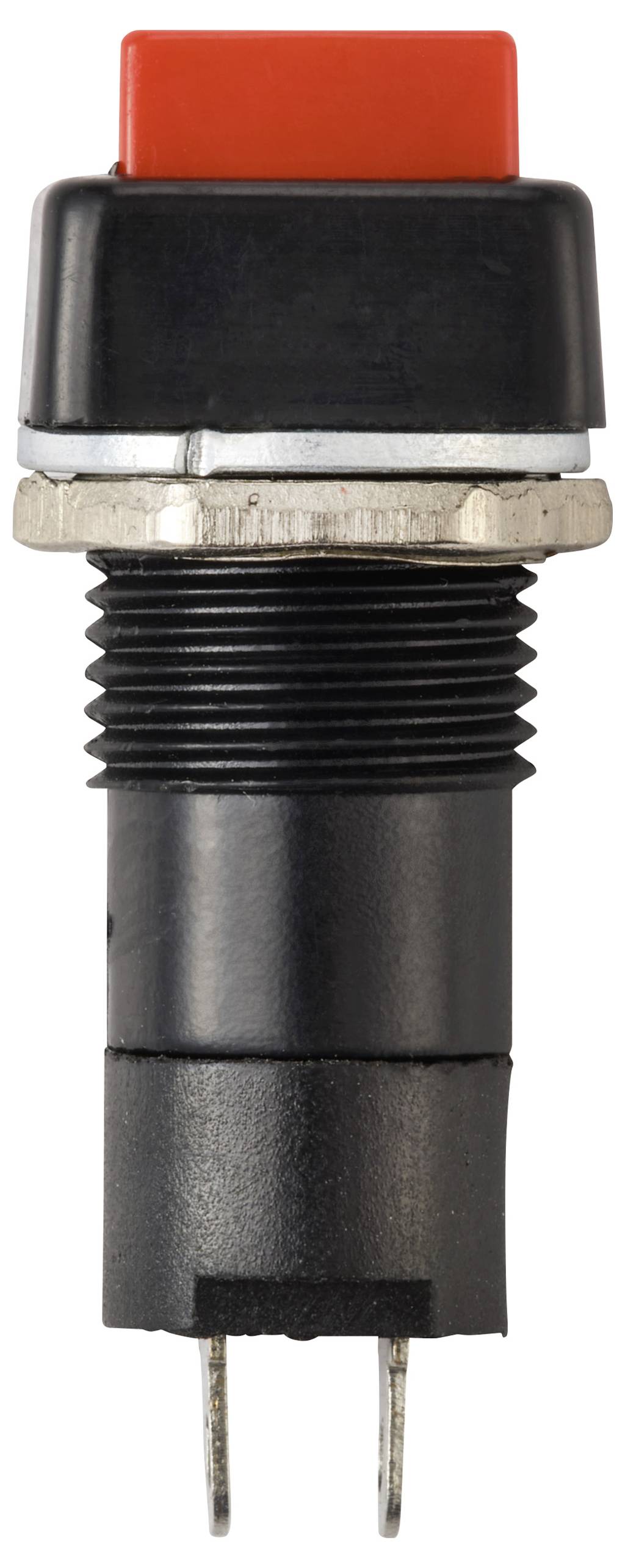 TRU COMPONENTS TC-13599552 Druckschalter 250 V/AC 3A 1 x Aus/Ein rastend (L x B x H) 14.5 x 14.5 x 39mm