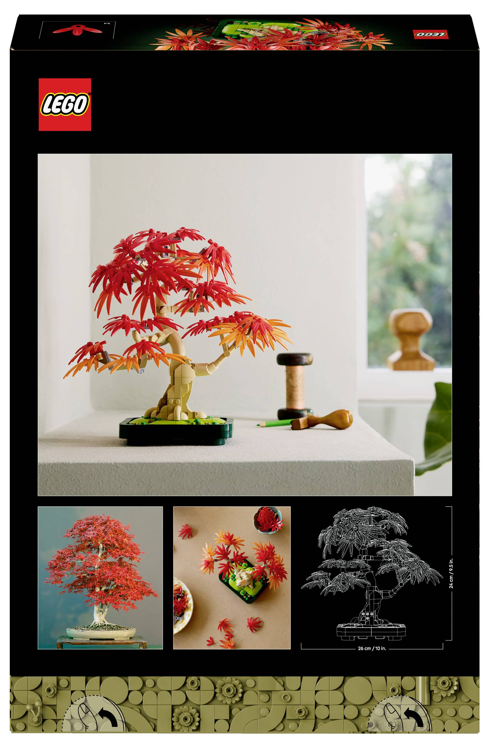 10348 LEGO® Botanicals™ Japanischer Roter Ahorn – Bonsai-Baum