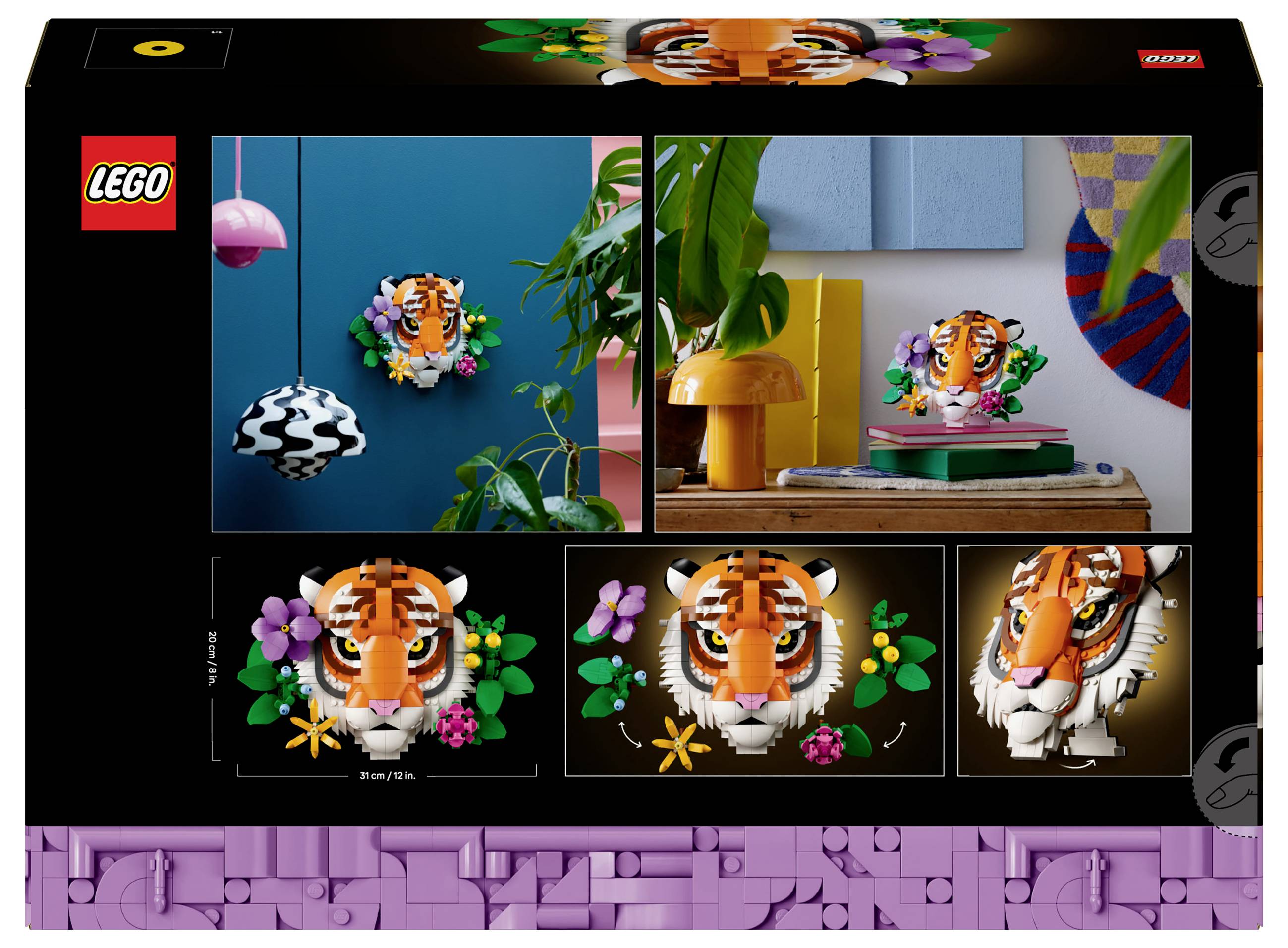 31217 LEGO® ART Fauna Collection - Tiger