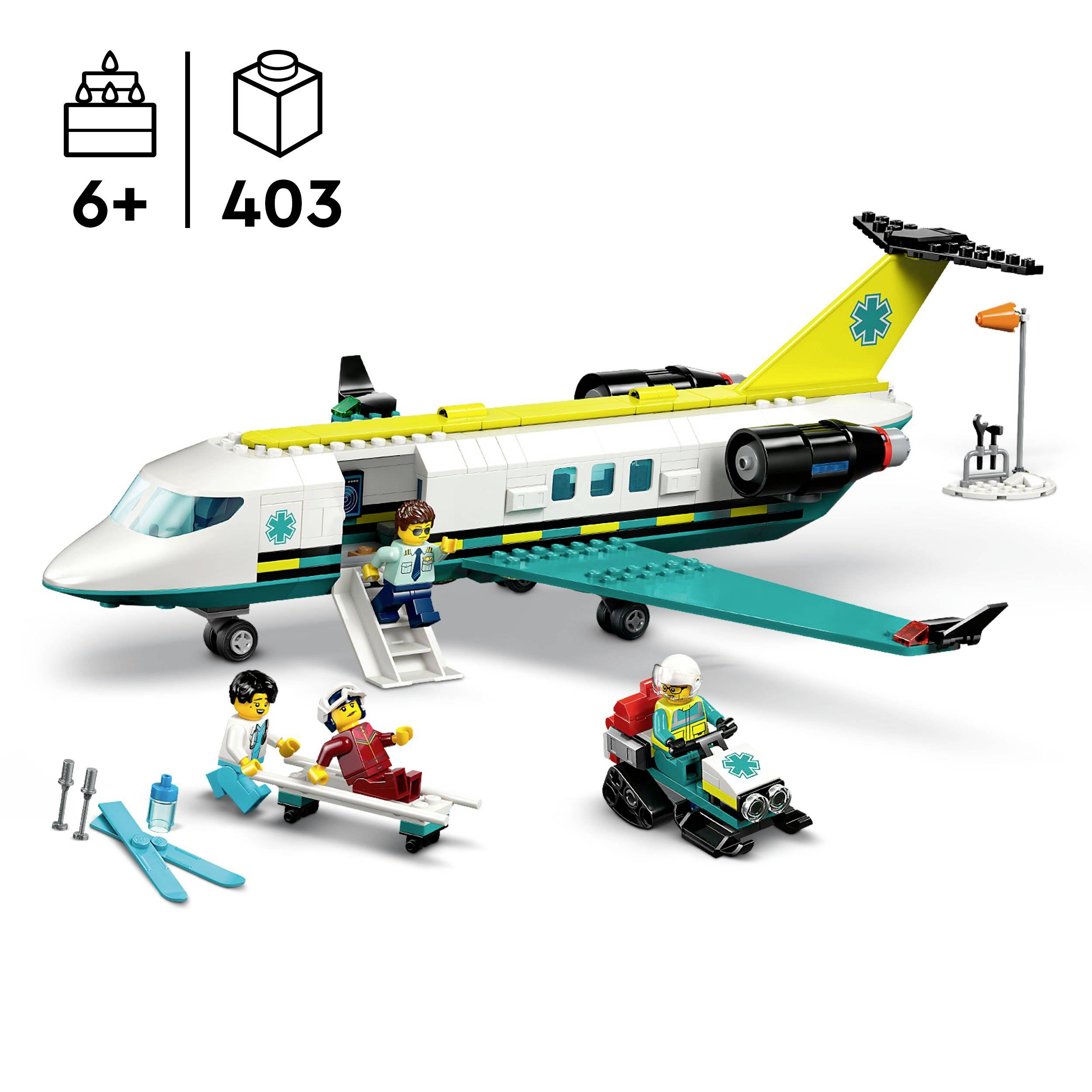 60465 LEGO® CITY Notfallrettungsflugzeug