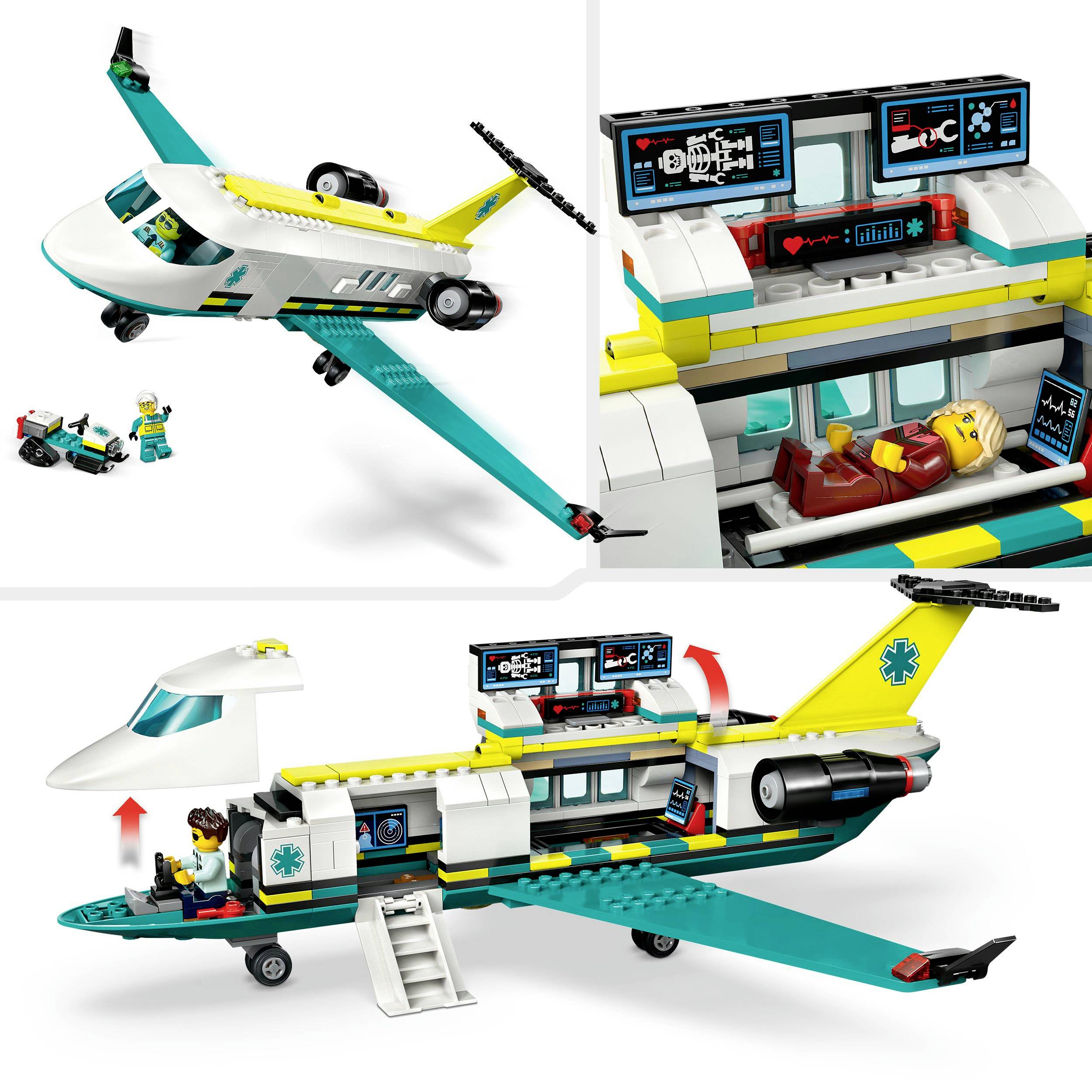 60465 LEGO® CITY Notfallrettungsflugzeug