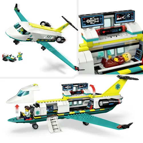 60465 LEGO® CITY Notfallrettungsflugzeug 60465 LEGO® CITY Notfallrettungsflugzeug