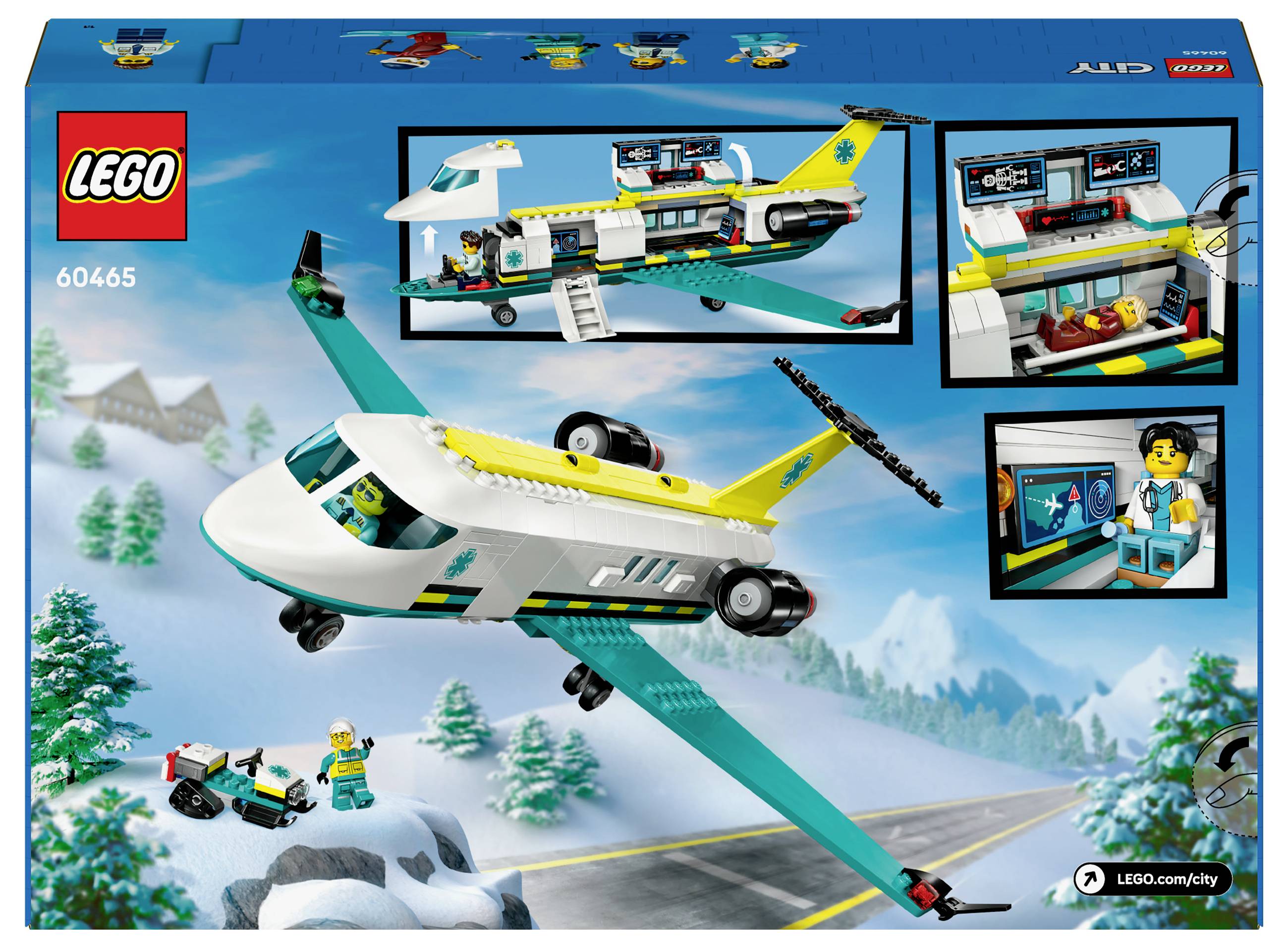 60465 LEGO® CITY Notfallrettungsflugzeug
