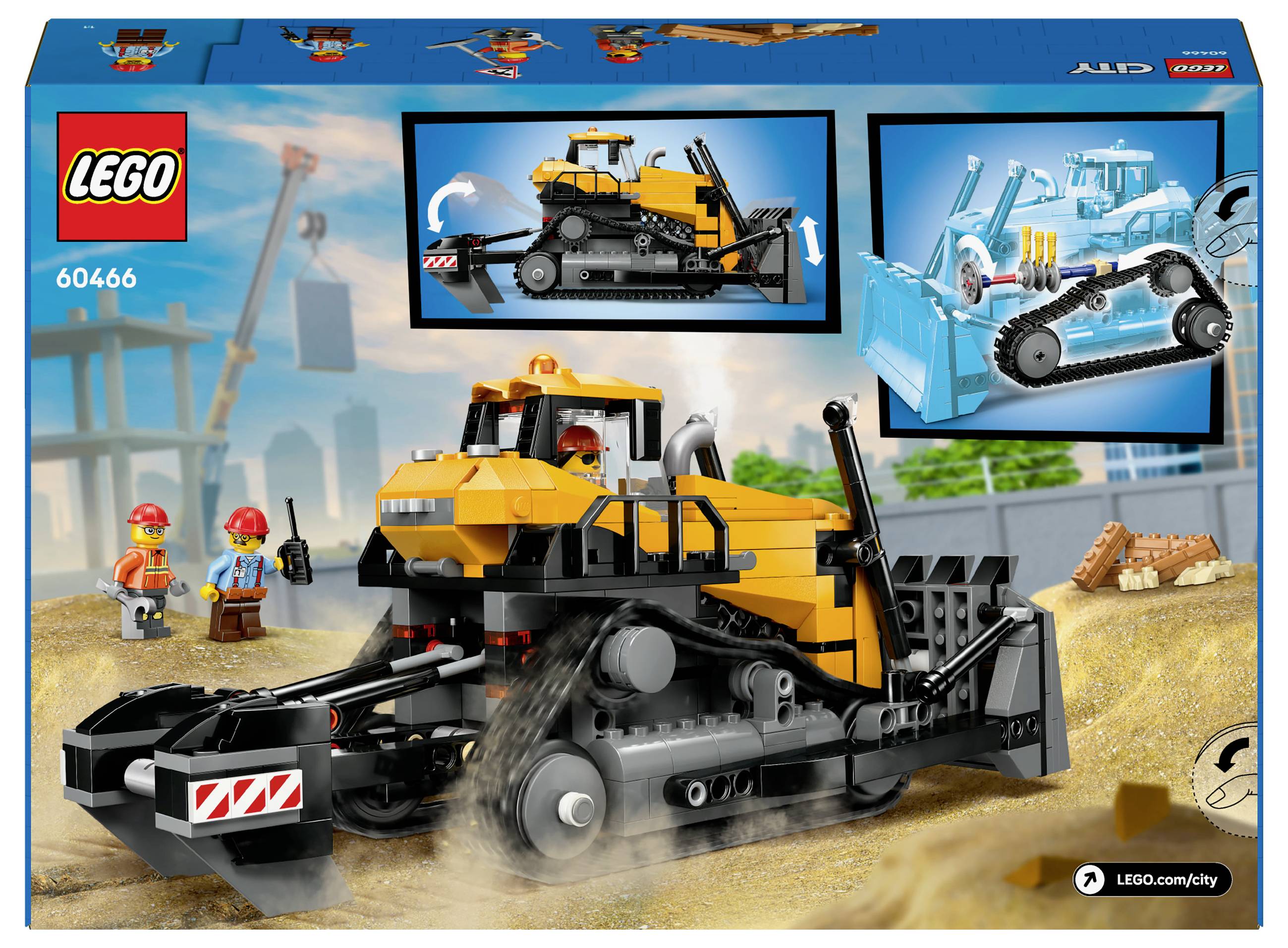 60466 LEGO® CITY Gelber Bulldozer