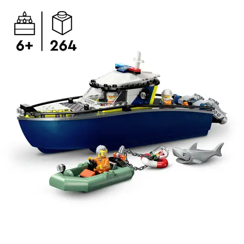60456 LEGO® CITY Verfolgungsjagd im Polizeiboot 60456 LEGO® CITY Verfolgungsjagd im Polizeiboot