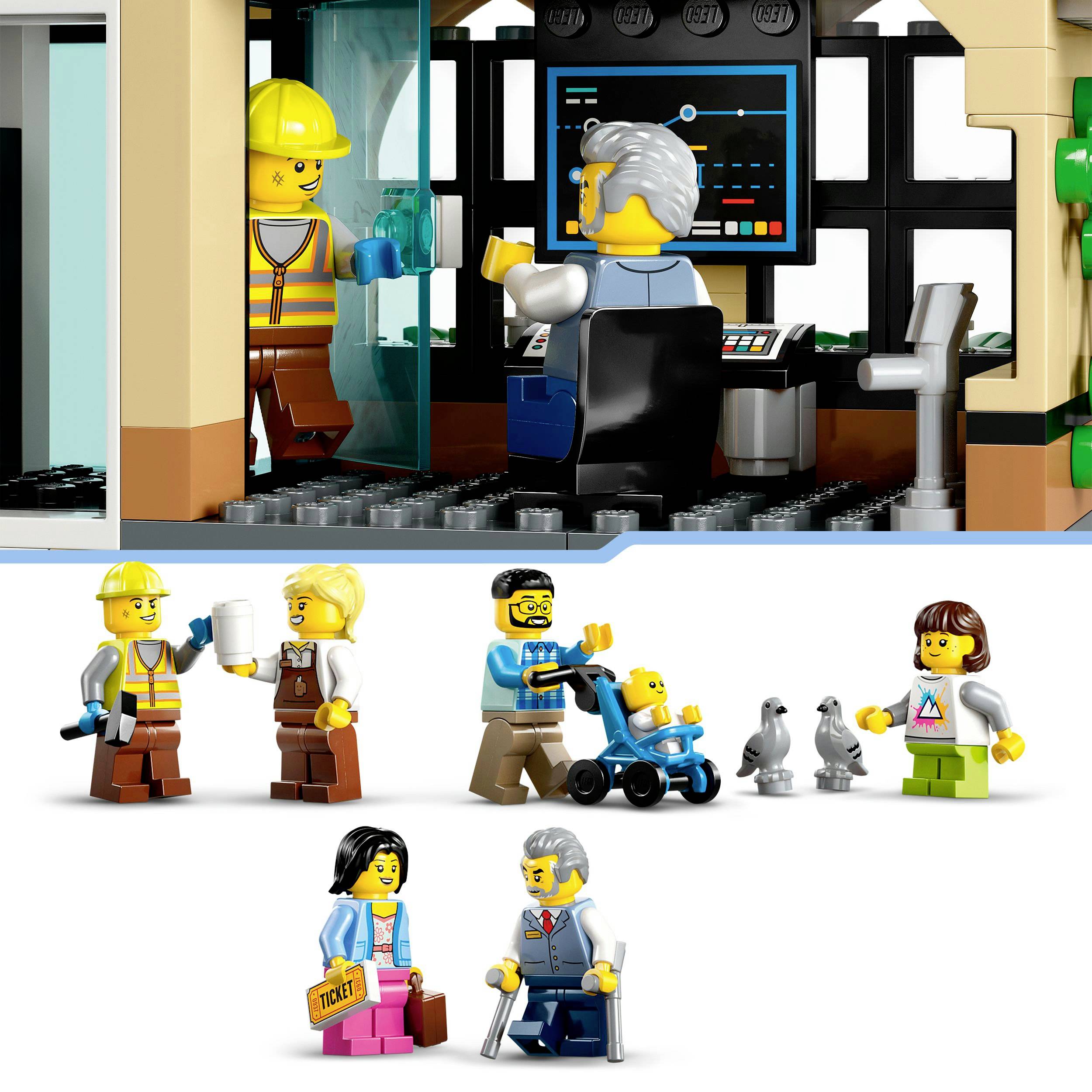 60469 LEGO® CITY Hauptbahnhof