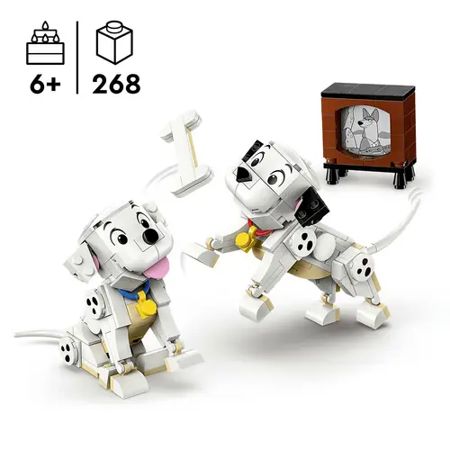 43271 LEGO® DISNEY Die Welpen Lucky und Penny aus 101 Dalmatiner 43271 LEGO® DISNEY Die Welpen Lucky und Penny aus 101 Dalmatiner