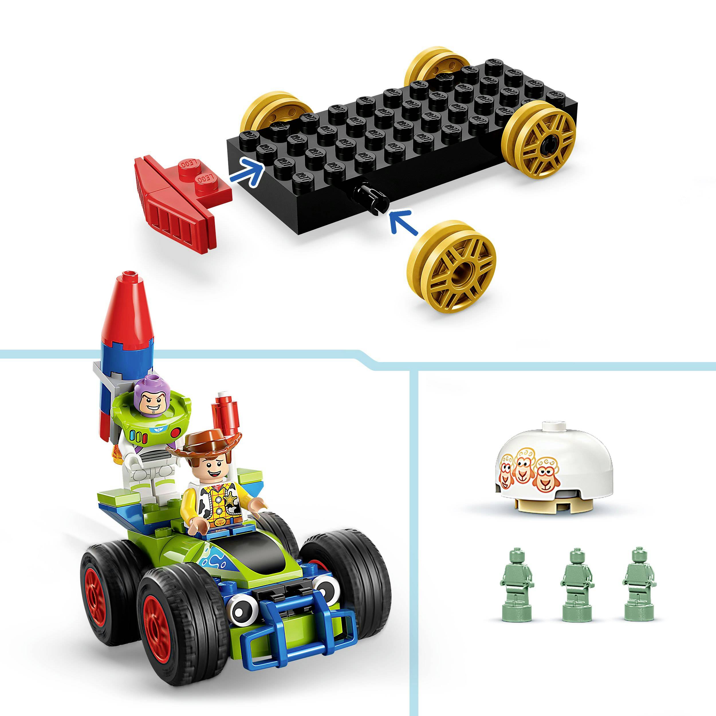 43264 LEGO® DISNEY Partyzug und das Auto RC aus Toy Story