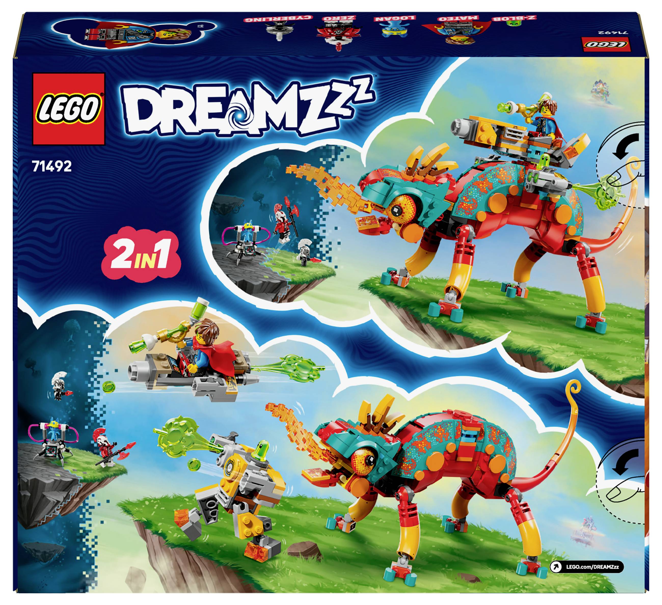 71492 LEGO® DREAMZZZ Mateos Feuer-Chamäleon