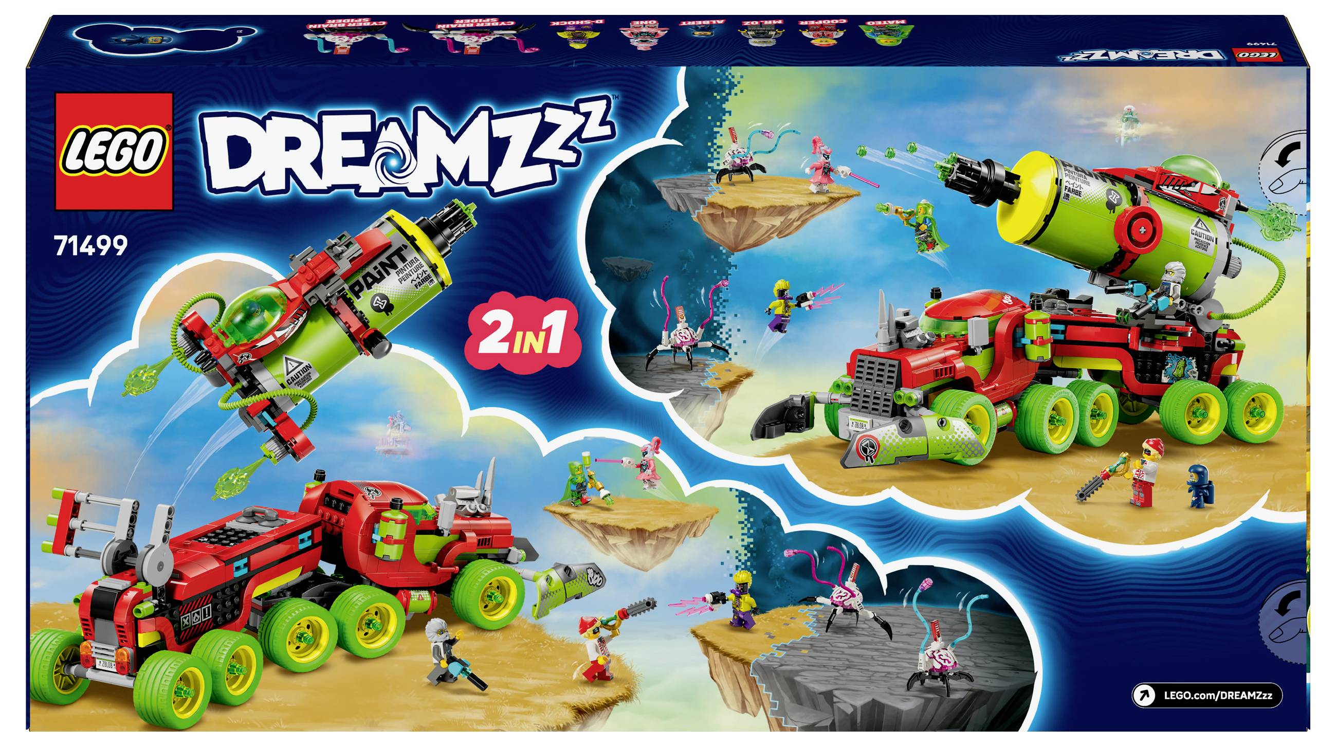 71499 LEGO® DREAMZZZ Mateos Sprühdosen-Truck