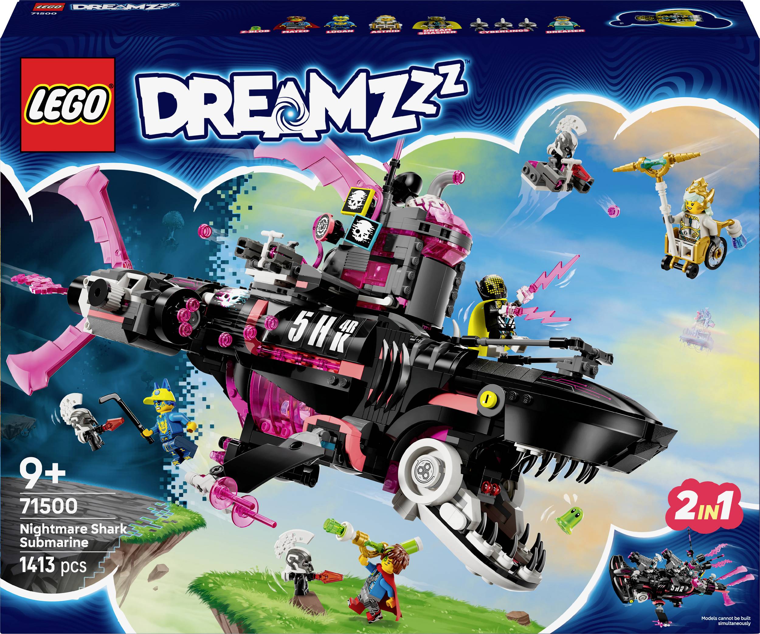 71500 LEGO® DREAMZZZ Albtraumhai-U-Boot