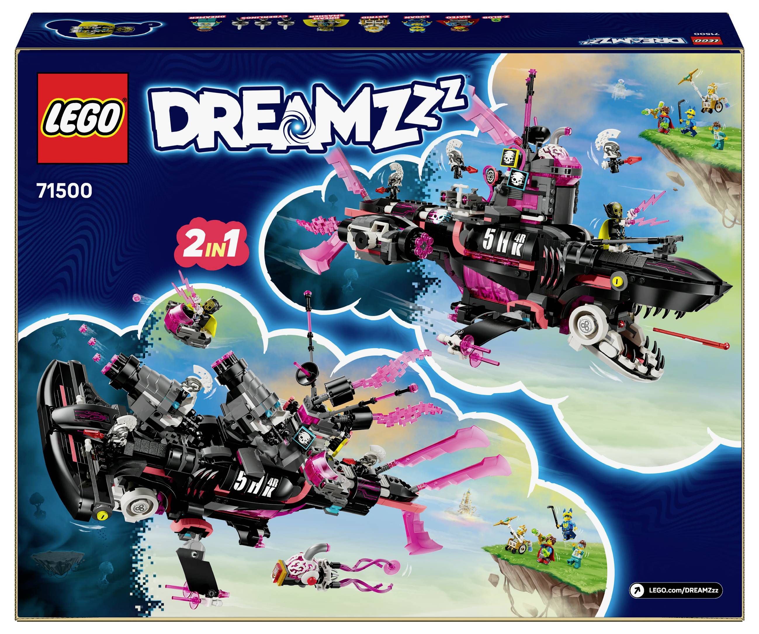 71500 LEGO® DREAMZZZ Albtraumhai-U-Boot