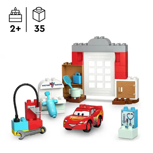 10456 LEGO® DUPLO® McQueens Besuch in Docs Werkstatt 10456 LEGO® DUPLO® McQueens Besuch in Docs Werkstatt