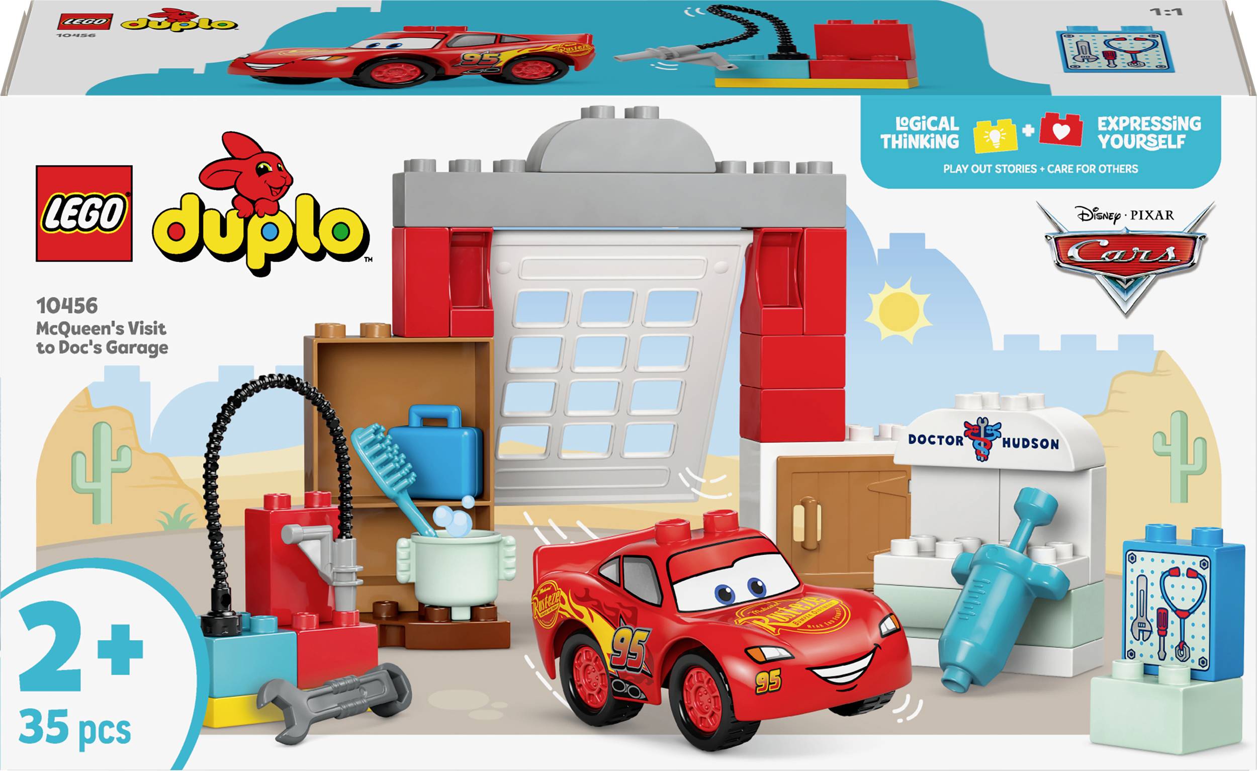 10456 LEGO® DUPLO® McQueens Besuch in Docs Werkstatt