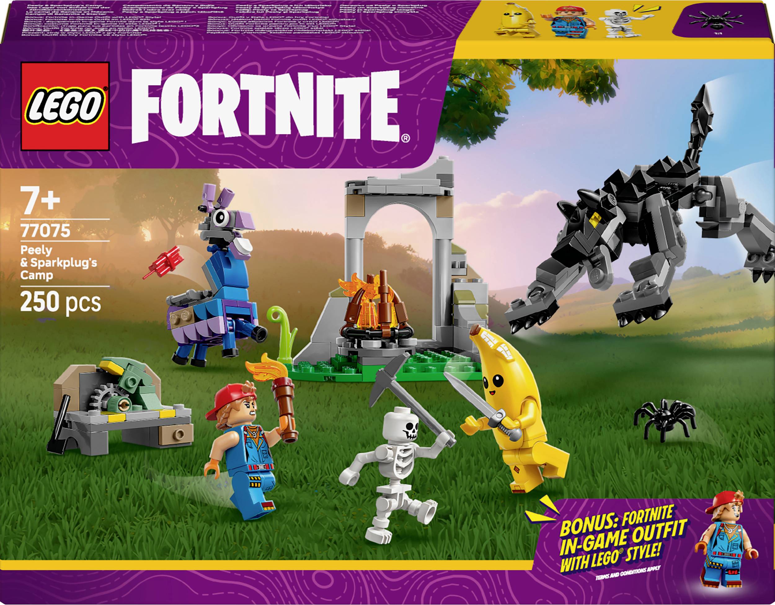 77075 Lego® Fortnite Das Lager von Schali und der Zündkerzenkünstlerin