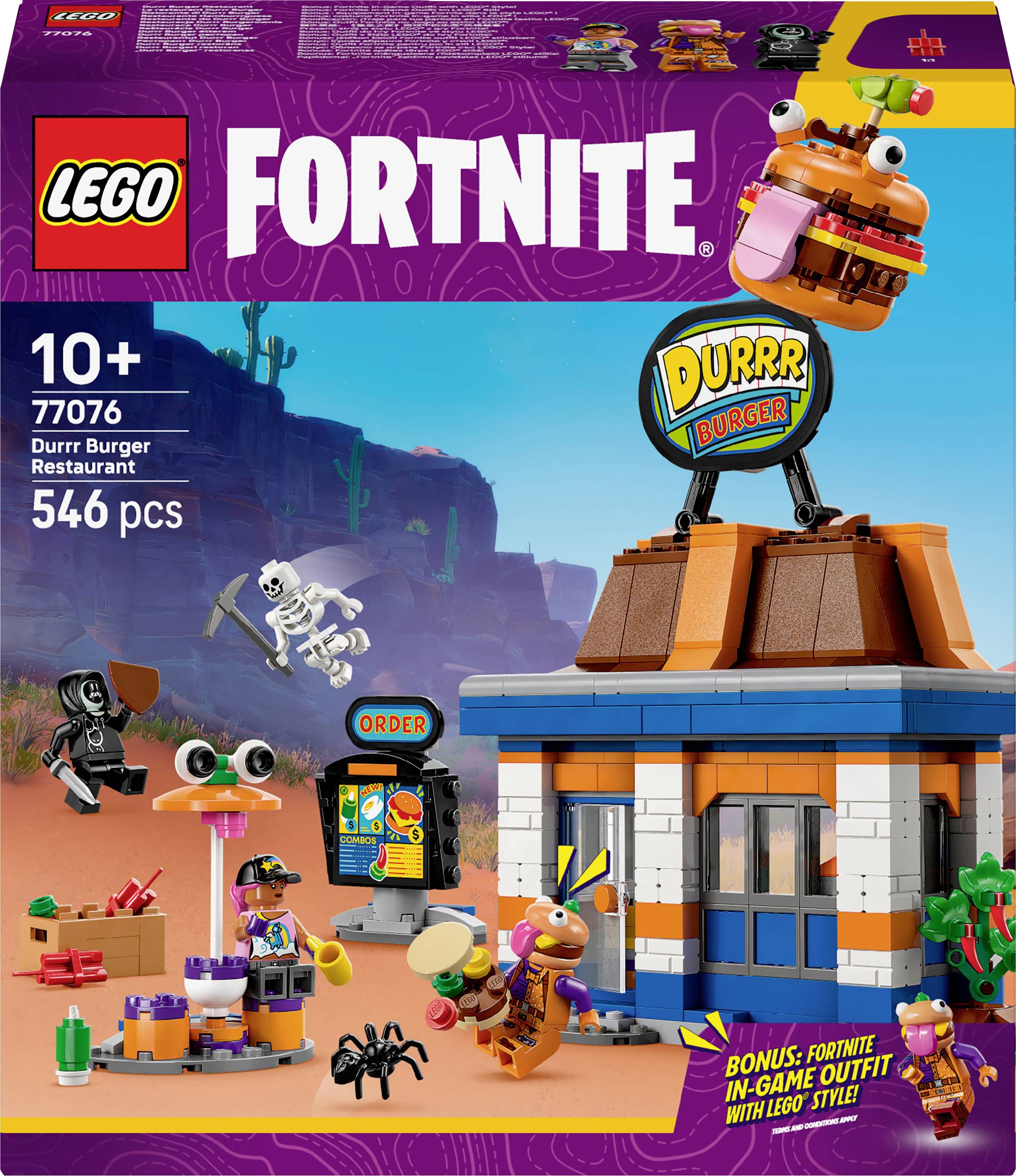 77076 Lego® Fortnite Durrr Burger Restaurant