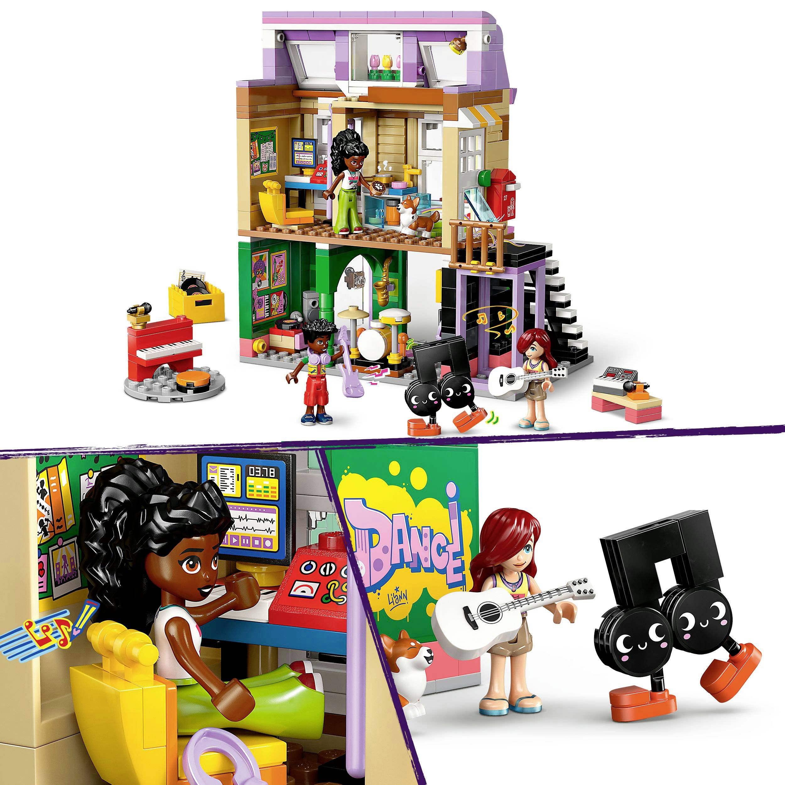 42653 LEGO® FRIENDS Musikladen & Wohnung