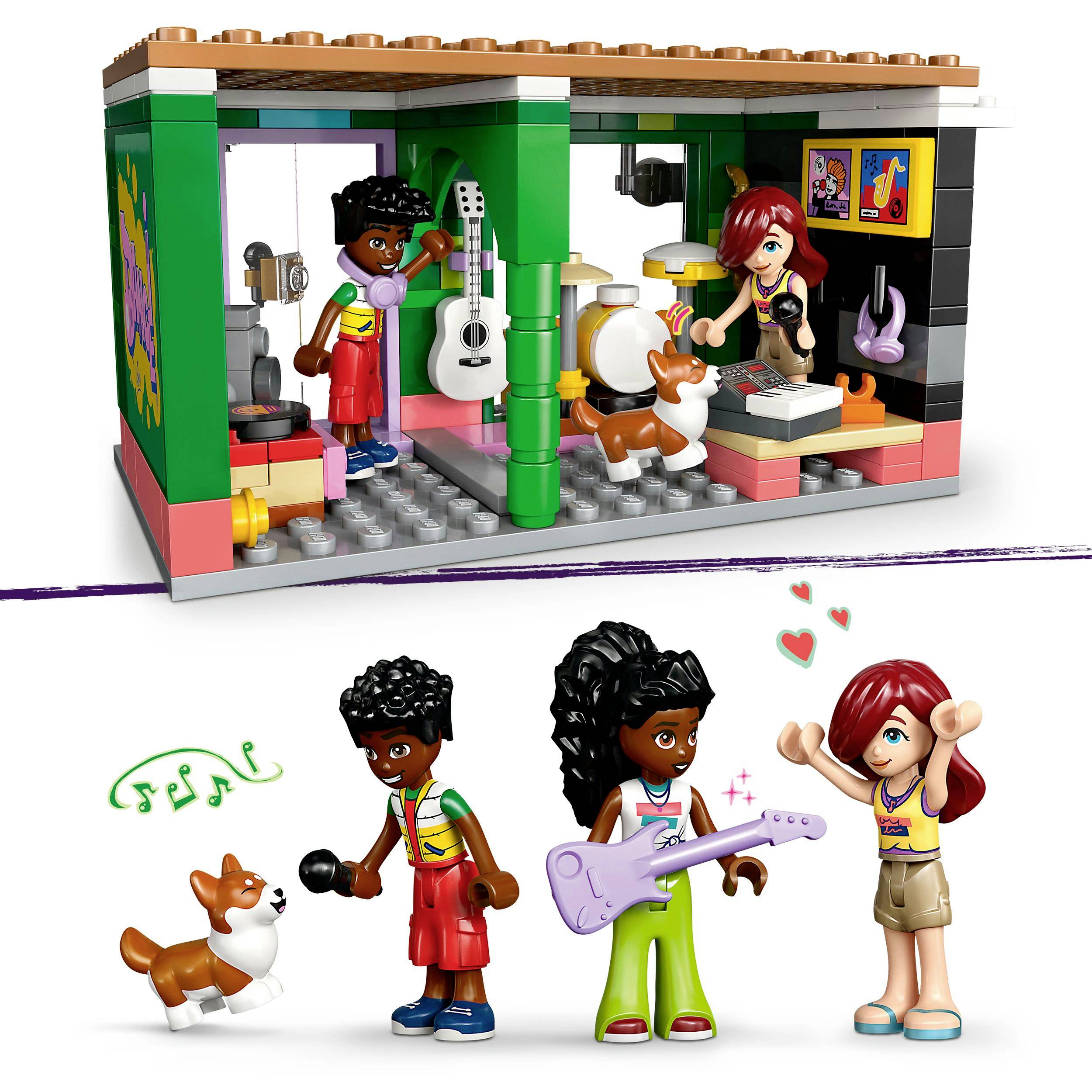 42653 LEGO® FRIENDS Musikladen & Wohnung
