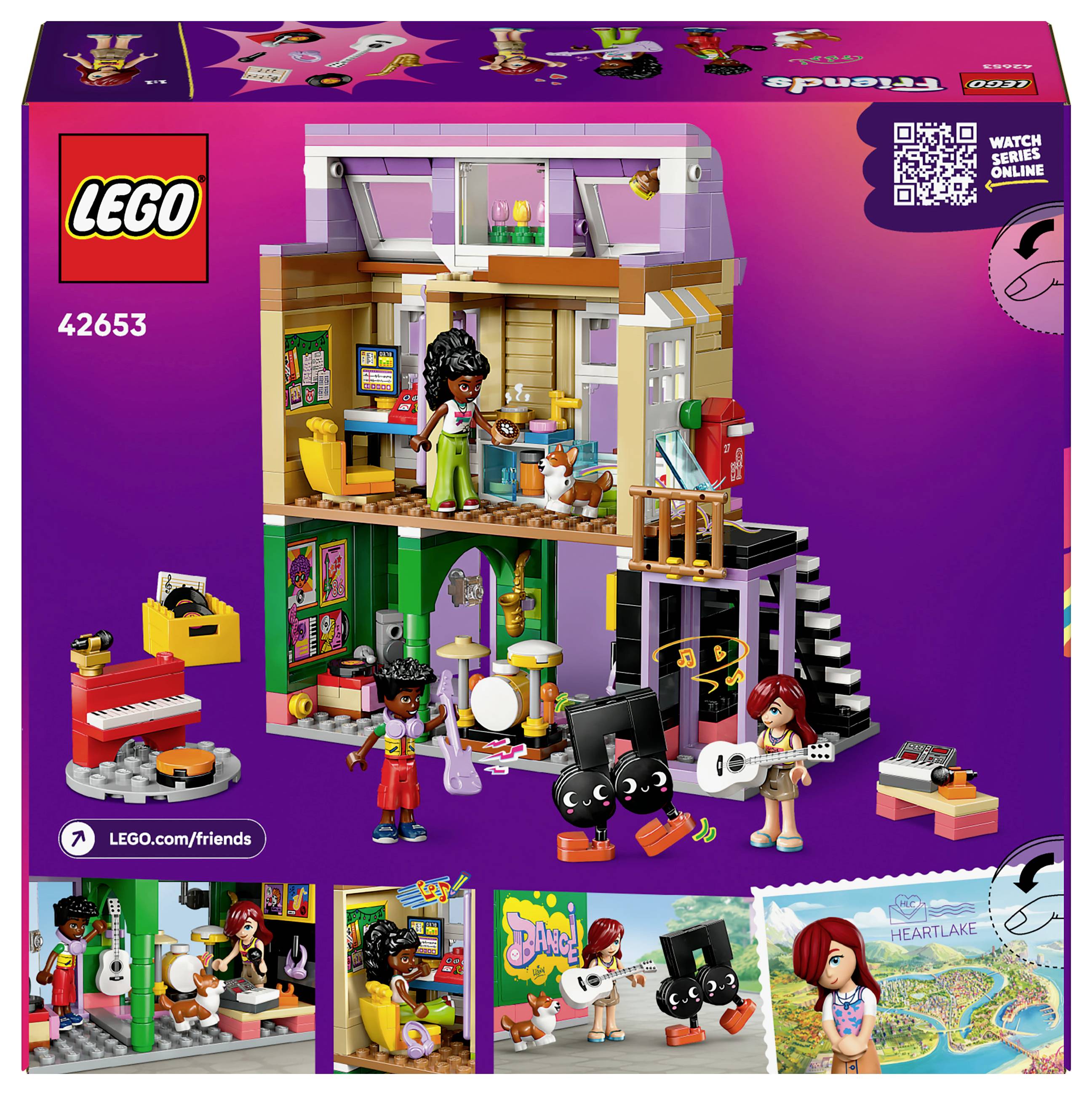 42653 LEGO® FRIENDS Musikladen & Wohnung