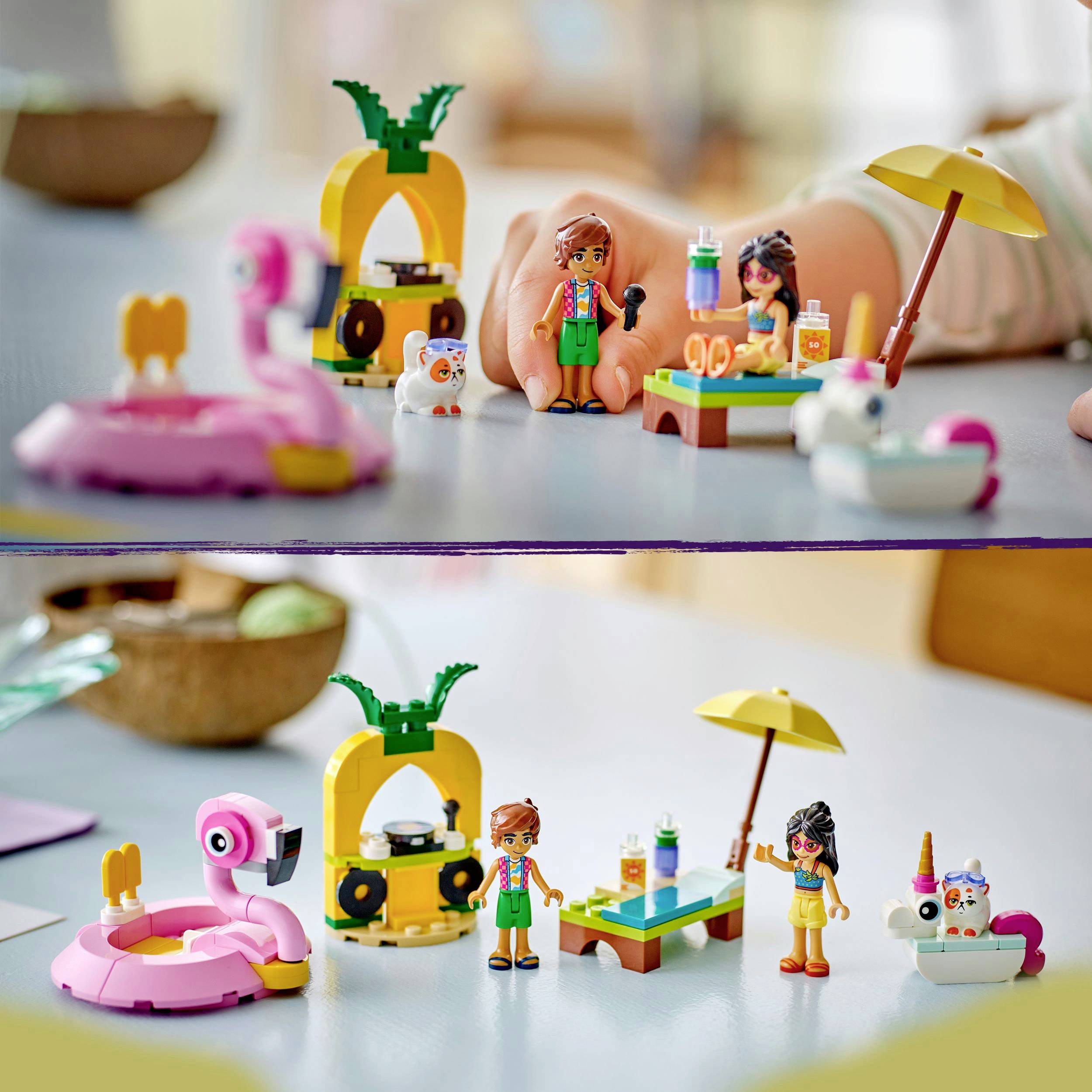 42658 LEGO® FRIENDS Poolparty mit Einhorn und Flamingo