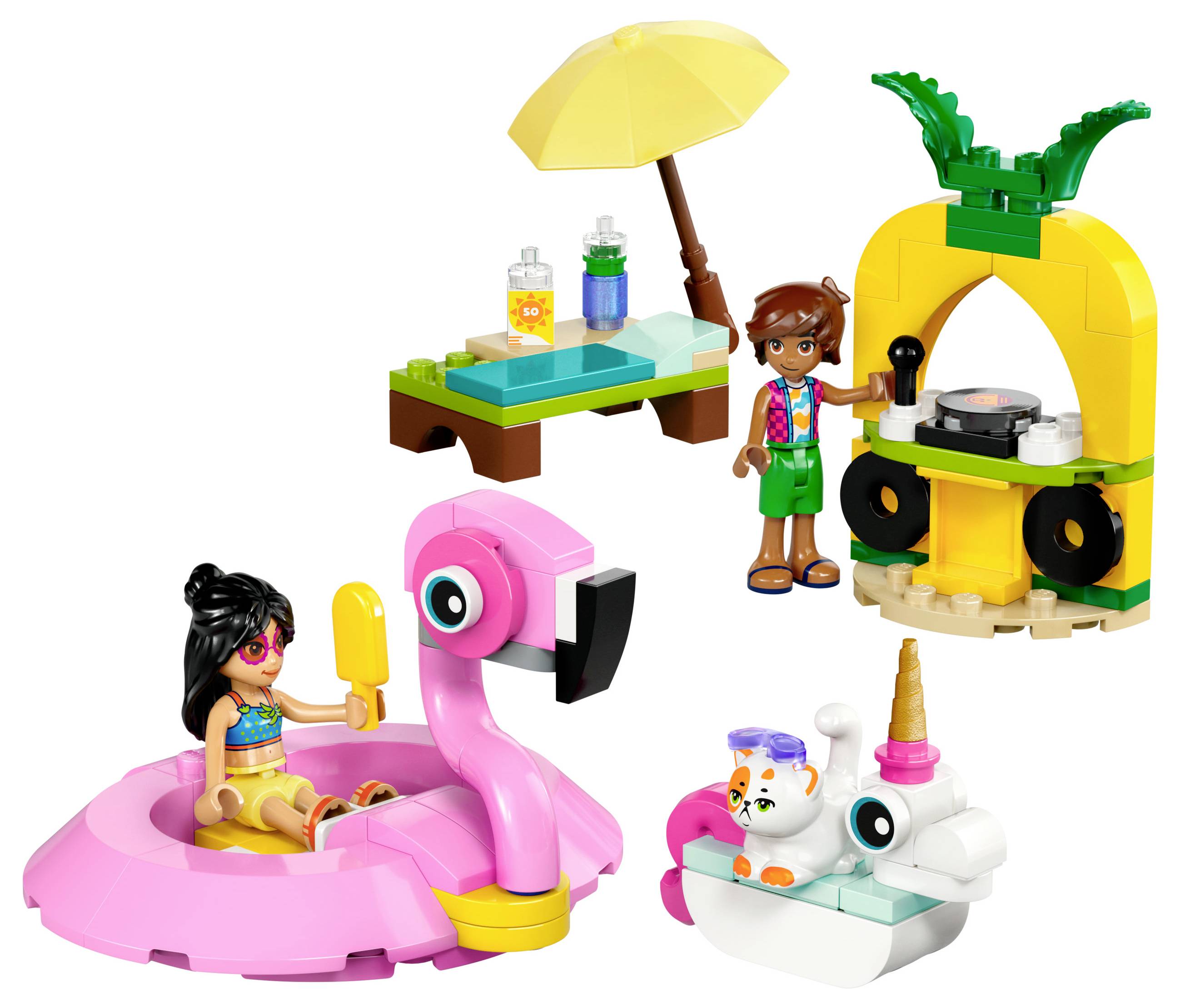 42658 LEGO® FRIENDS Poolparty mit Einhorn und Flamingo