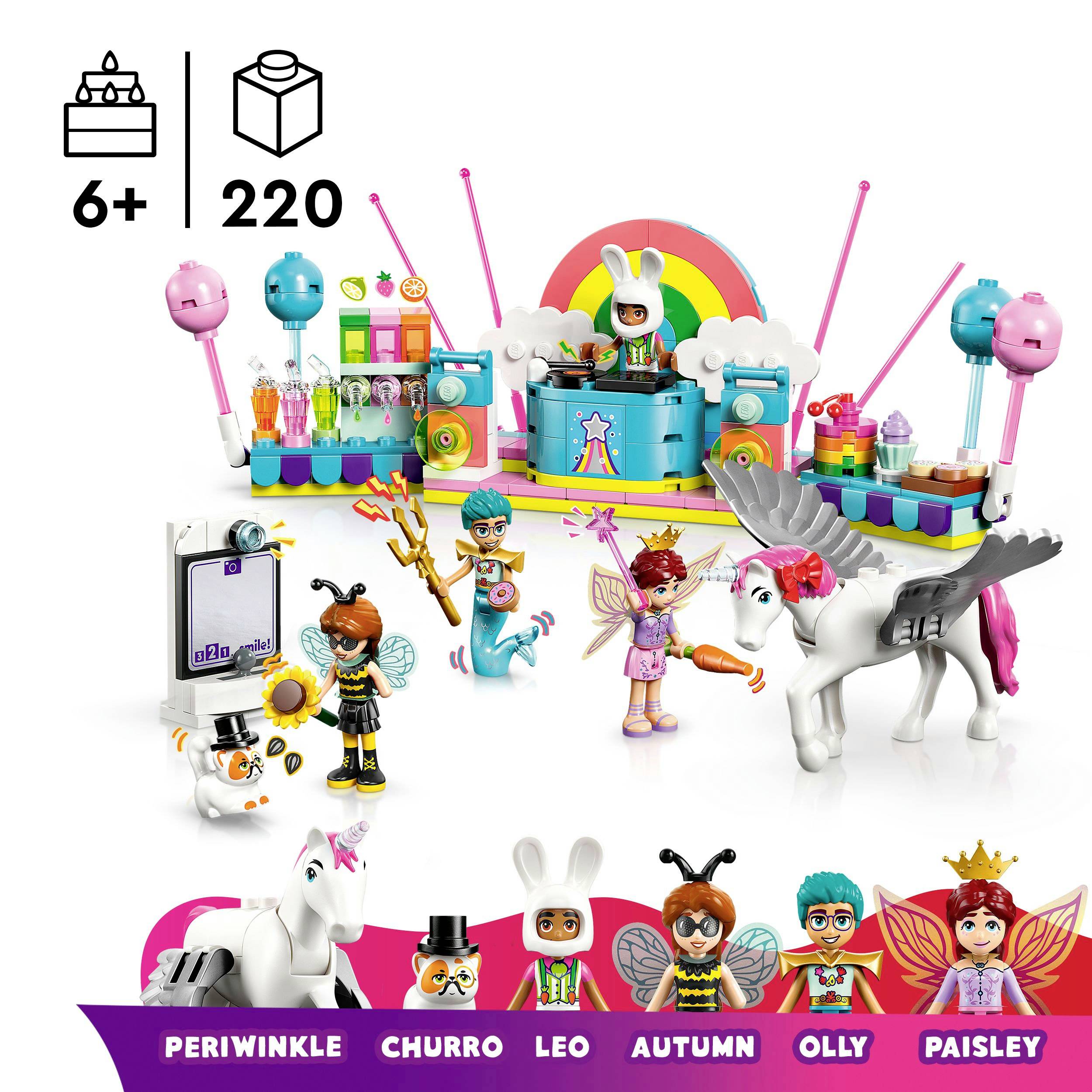 42661 LEGO® FRIENDS Kostümparty mit Einhorn und Fee