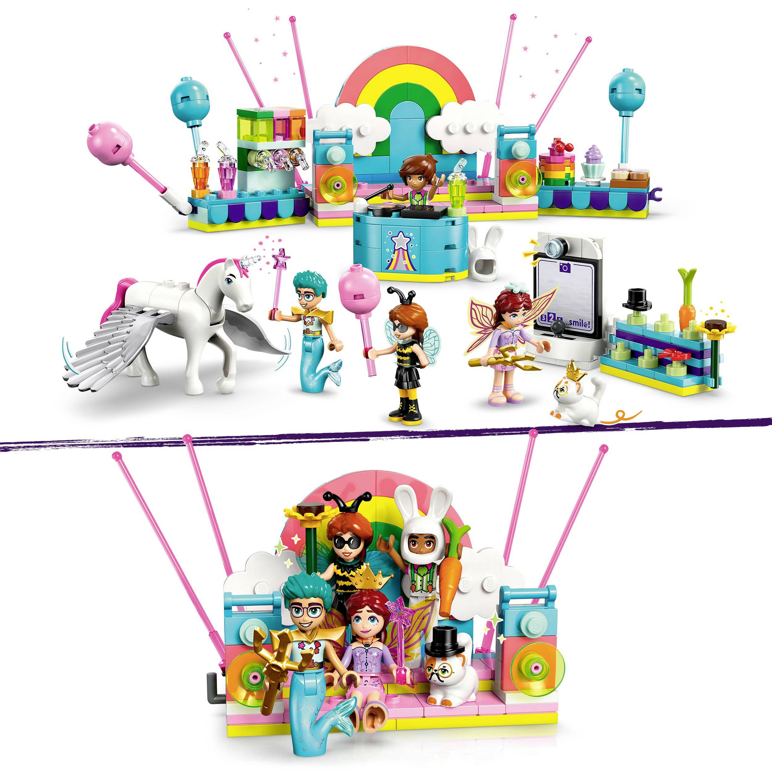 42661 LEGO® FRIENDS Kostümparty mit Einhorn und Fee