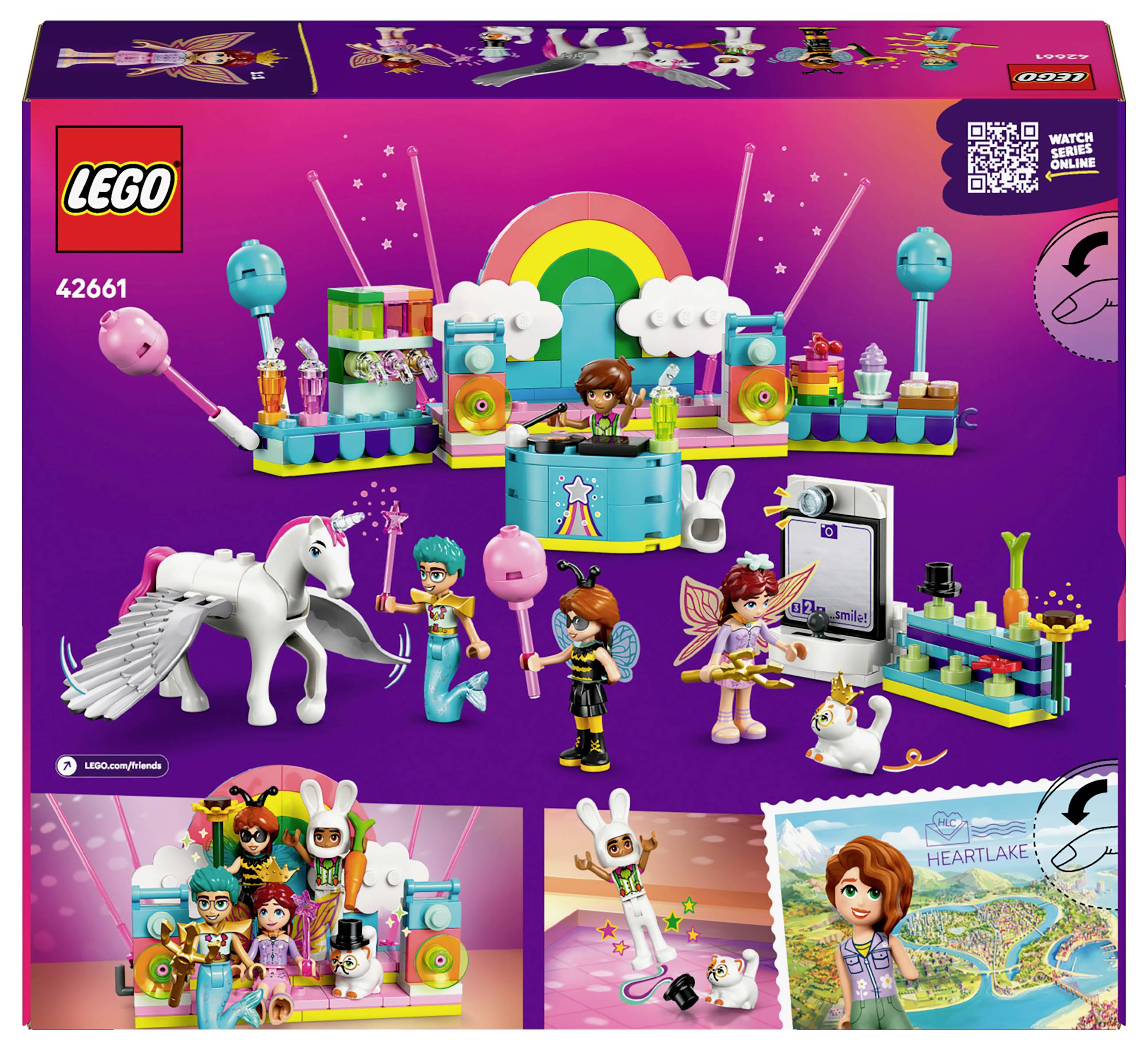 42661 LEGO® FRIENDS Kostümparty mit Einhorn und Fee