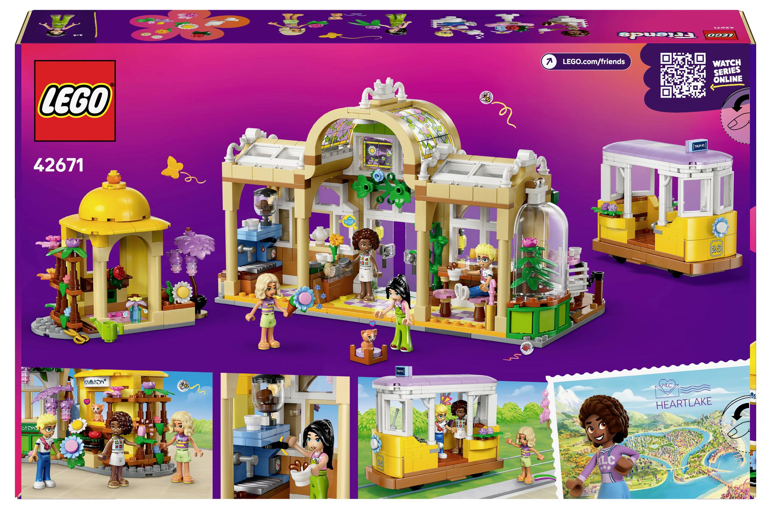 42671 LEGO® FRIENDS Pflanzencafé und Blumenkiosk