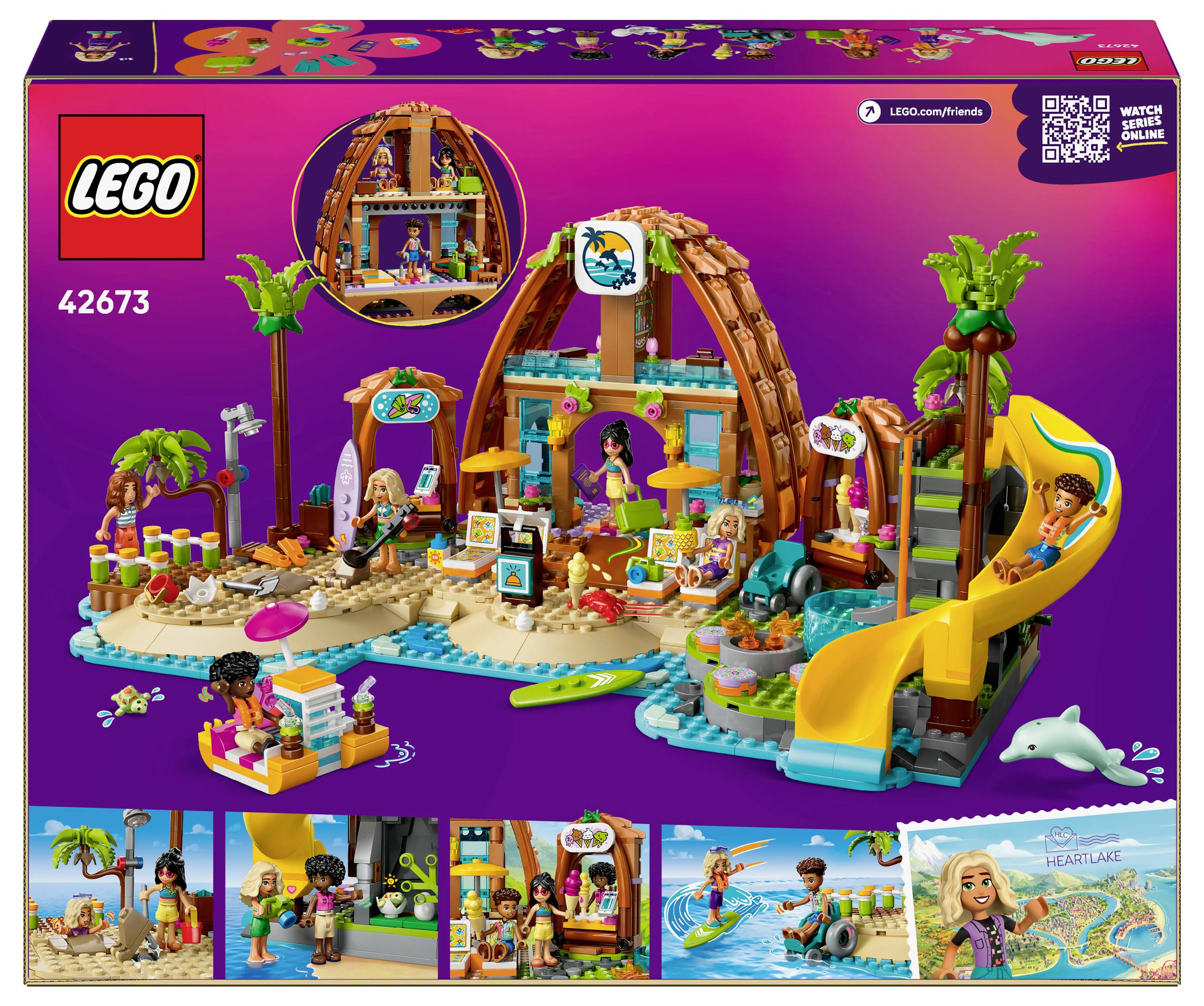 42673 LEGO® FRIENDS Familienurlaub im Strandresort