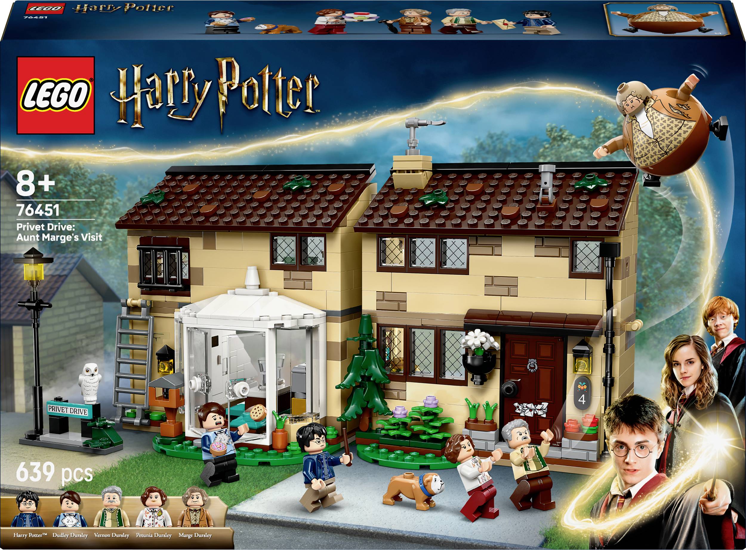 76451 LEGO® HARRY POTTER™ Ligusterweg: Tante Magdas Besuch
