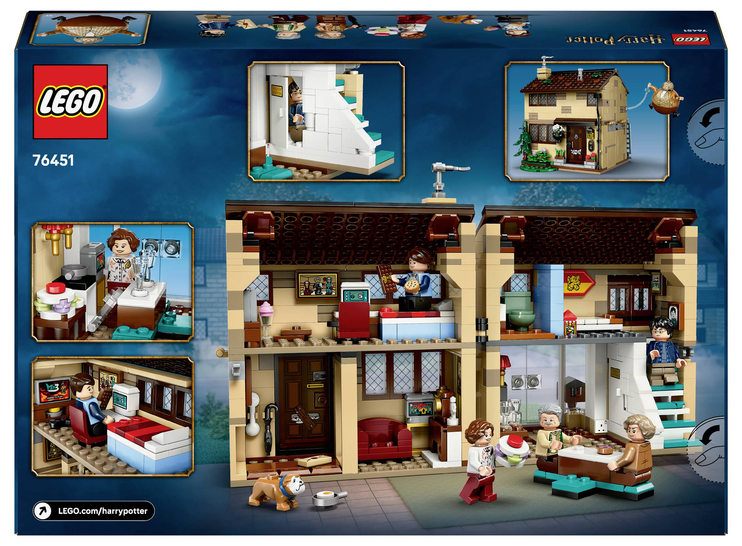 76451 LEGO® HARRY POTTER™ Ligusterweg: Tante Magdas Besuch