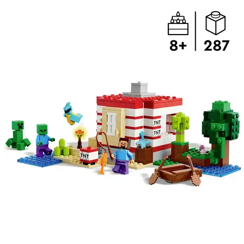 21275 LEGO® MINECRAFT Das TNT-Dschungelhaus 21275 LEGO® MINECRAFT Das TNT-Dschungelhaus