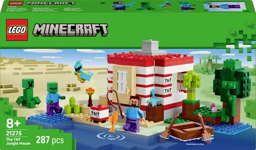 21275 LEGO® MINECRAFT Das TNT-Dschungelhaus