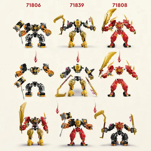 71839 LEGO® NINJAGO Arins Spinjitzumech 71839 LEGO® NINJAGO Arins Spinjitzumech