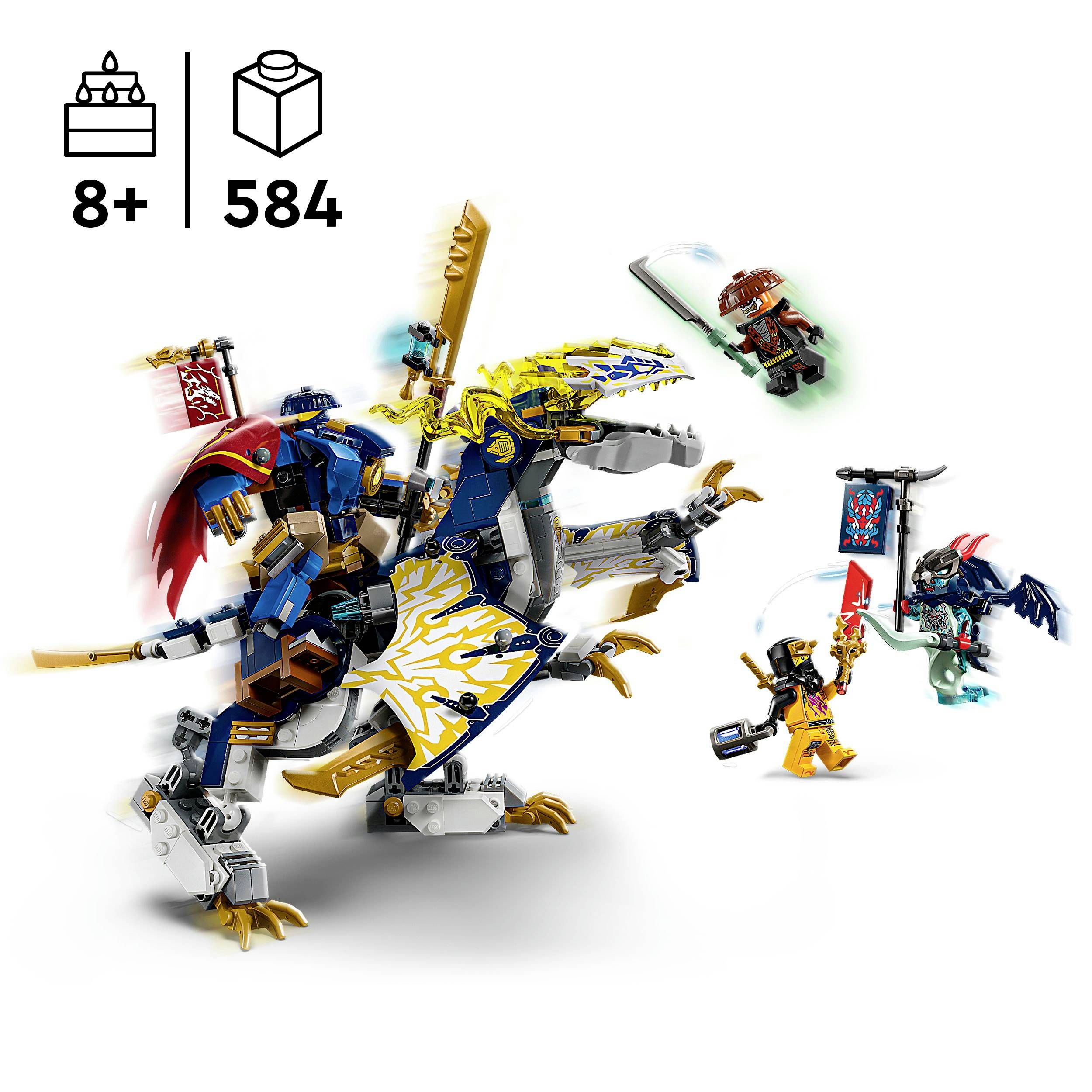 71843 LEGO® NINJAGO Rogues Mech-Drachenreiter