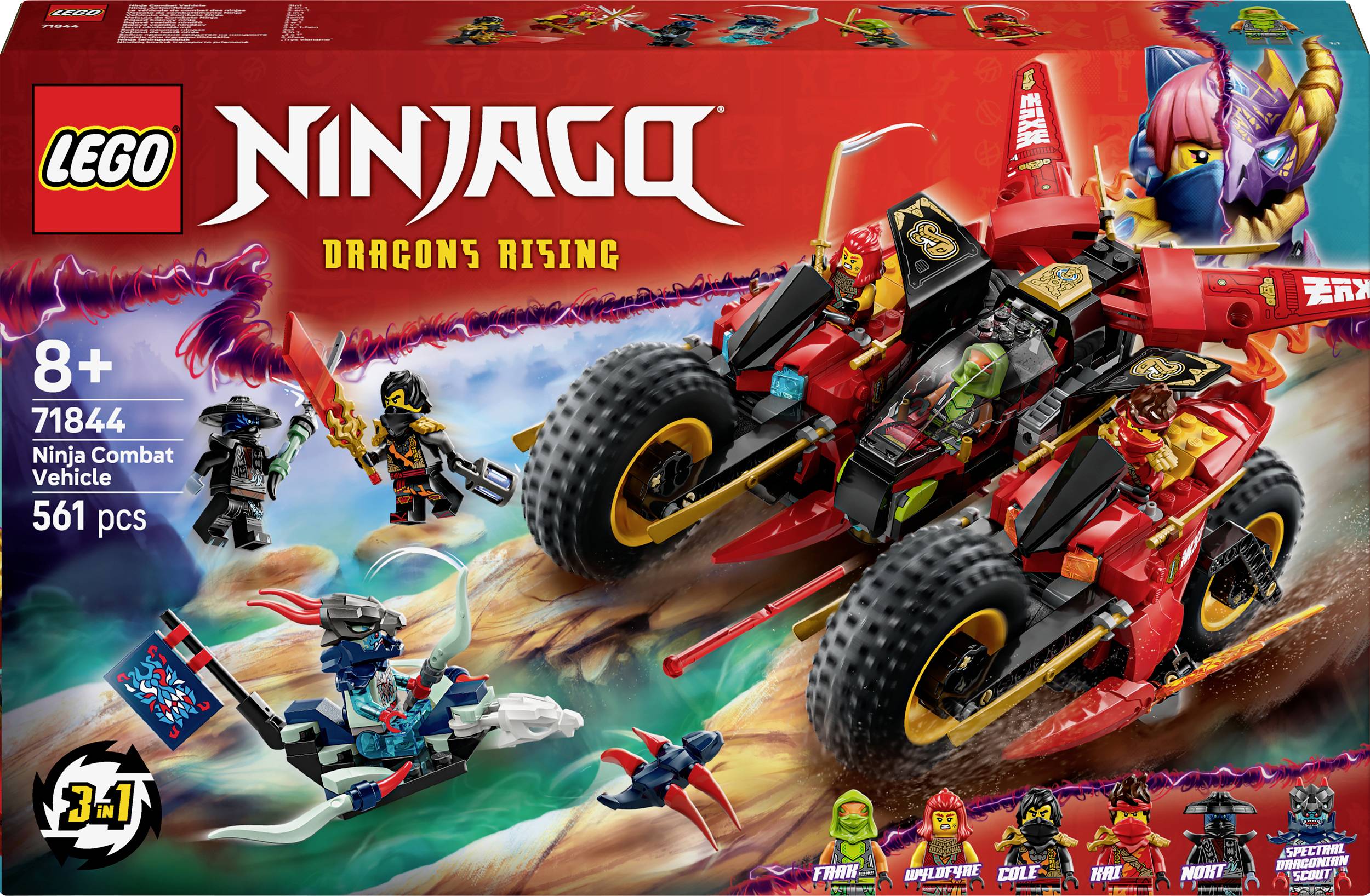 71844 LEGO® NINJAGO Ninja-Actionflitzer
