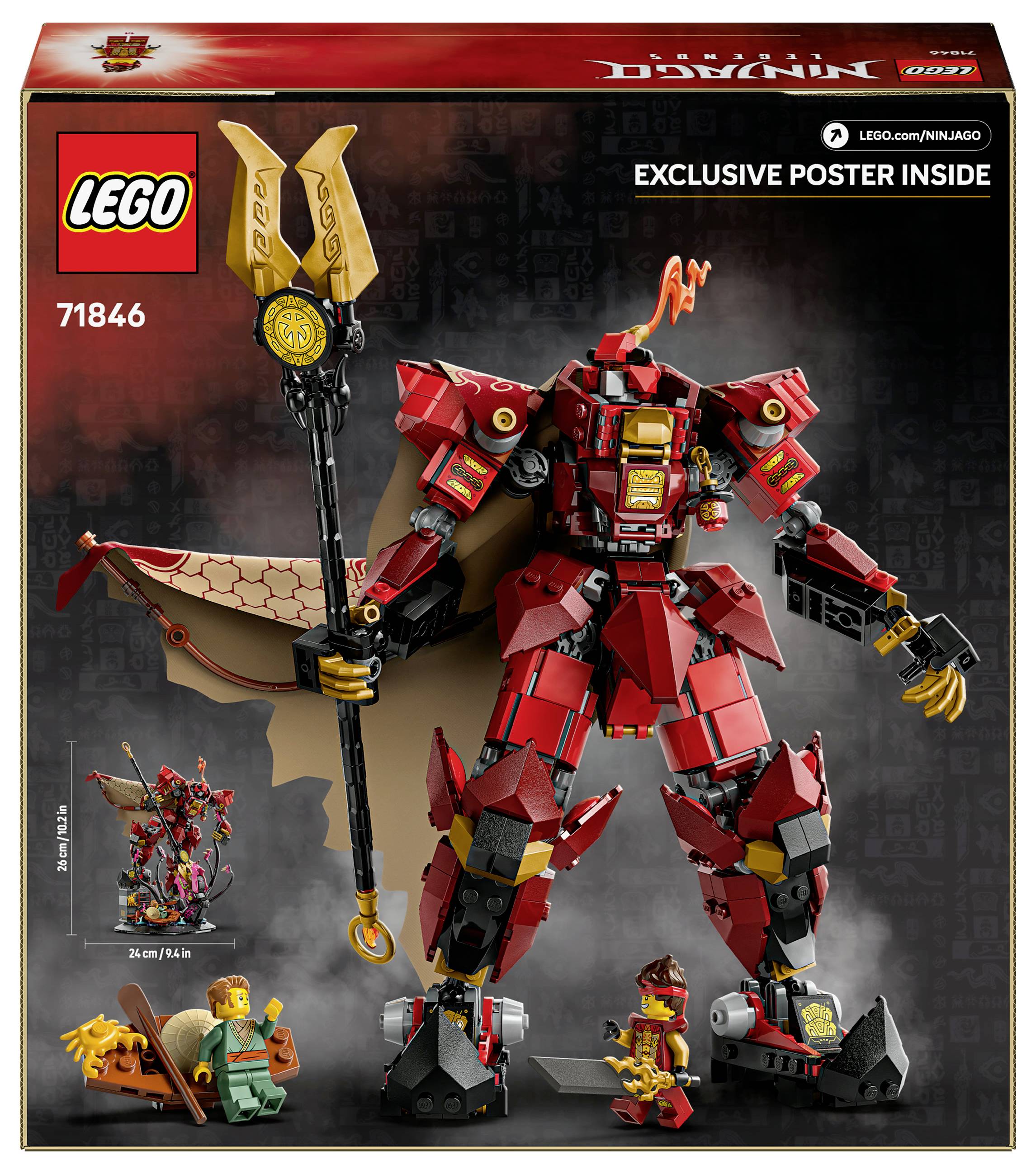 71846 LEGO® NINJAGO Der Feuerritter-Mech