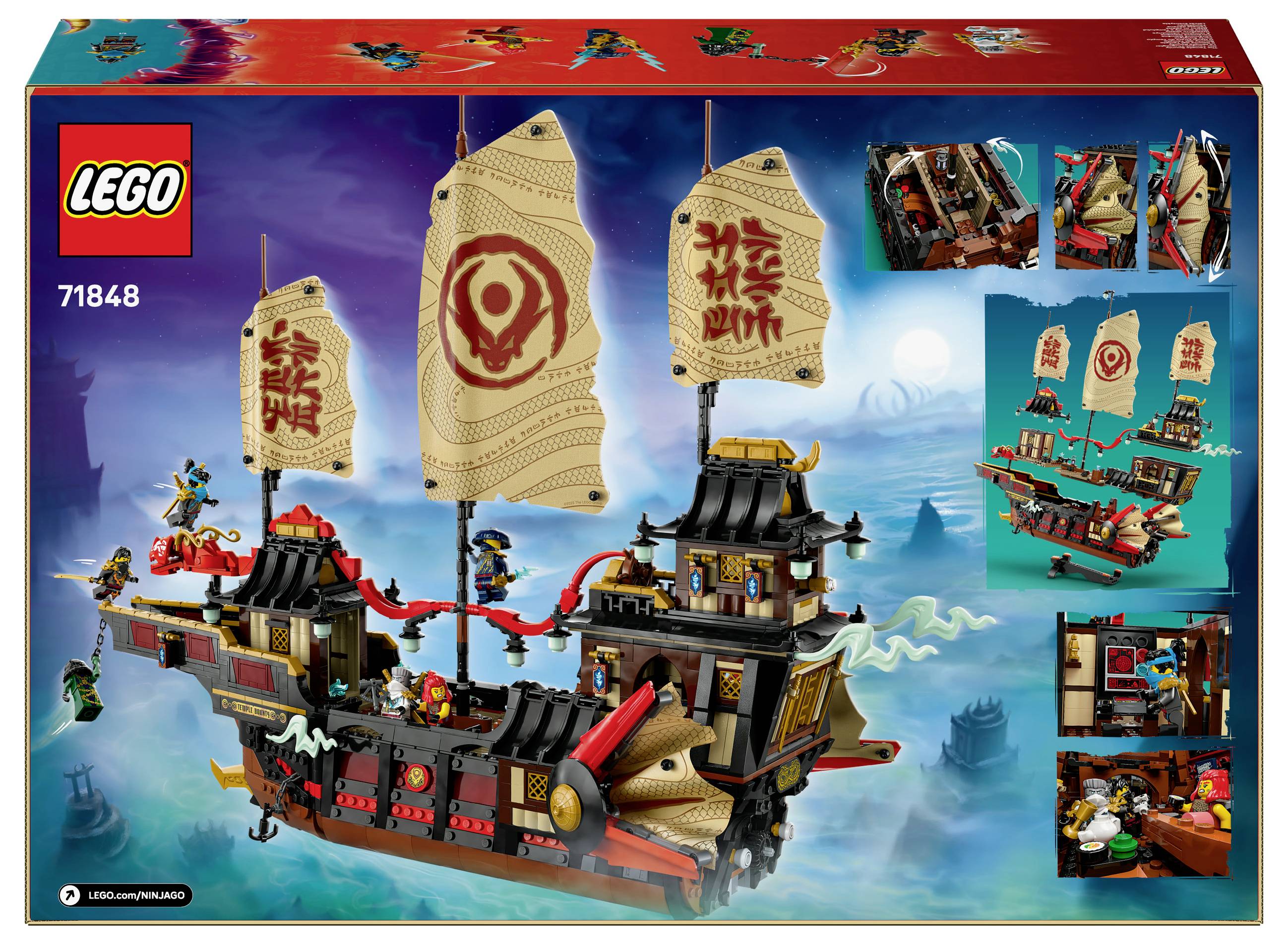 71848 LEGO® NINJAGO Der Tempel-Flugsegler